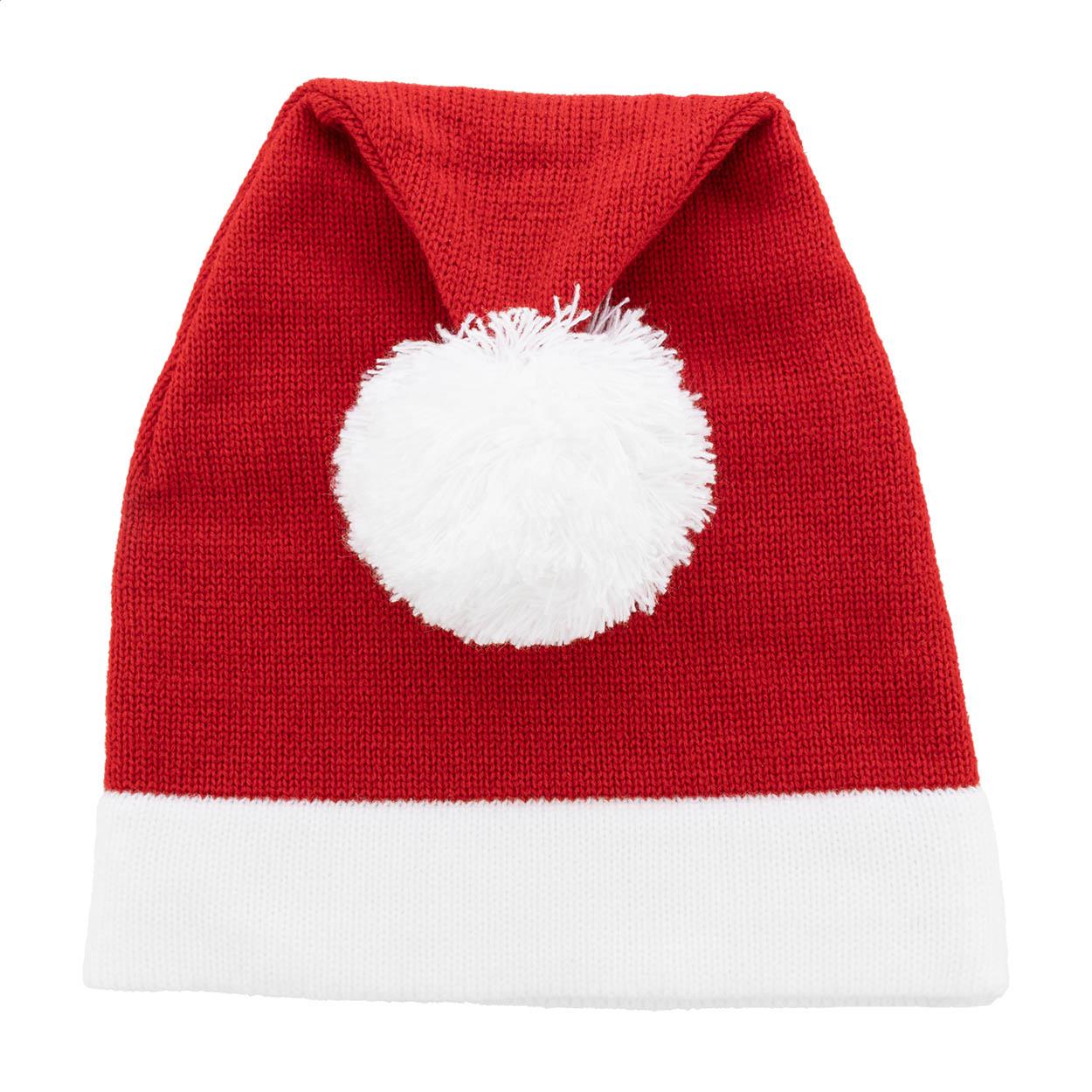 gestrickte Weihnachtsmütze