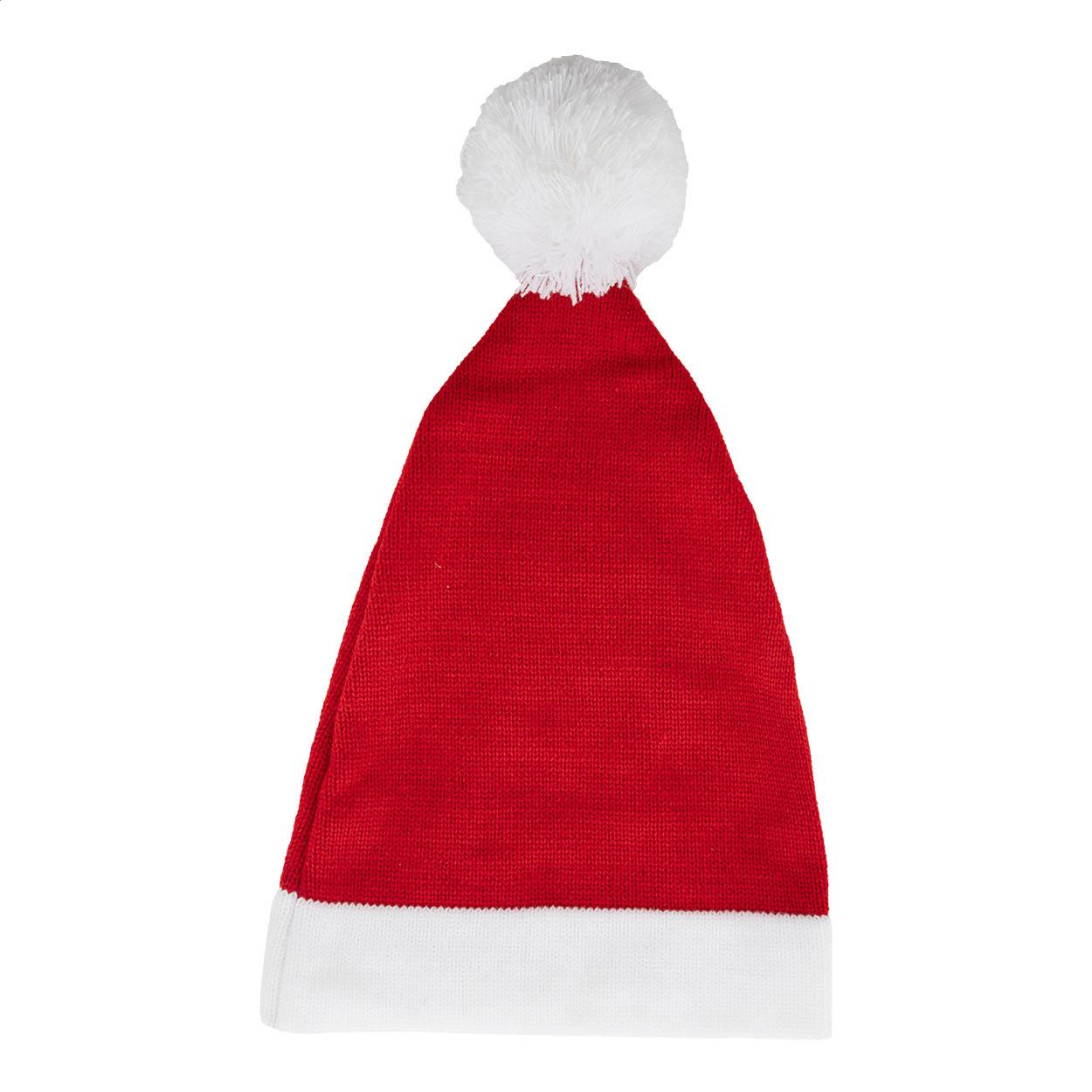 gestrickte Weihnachtsmütze