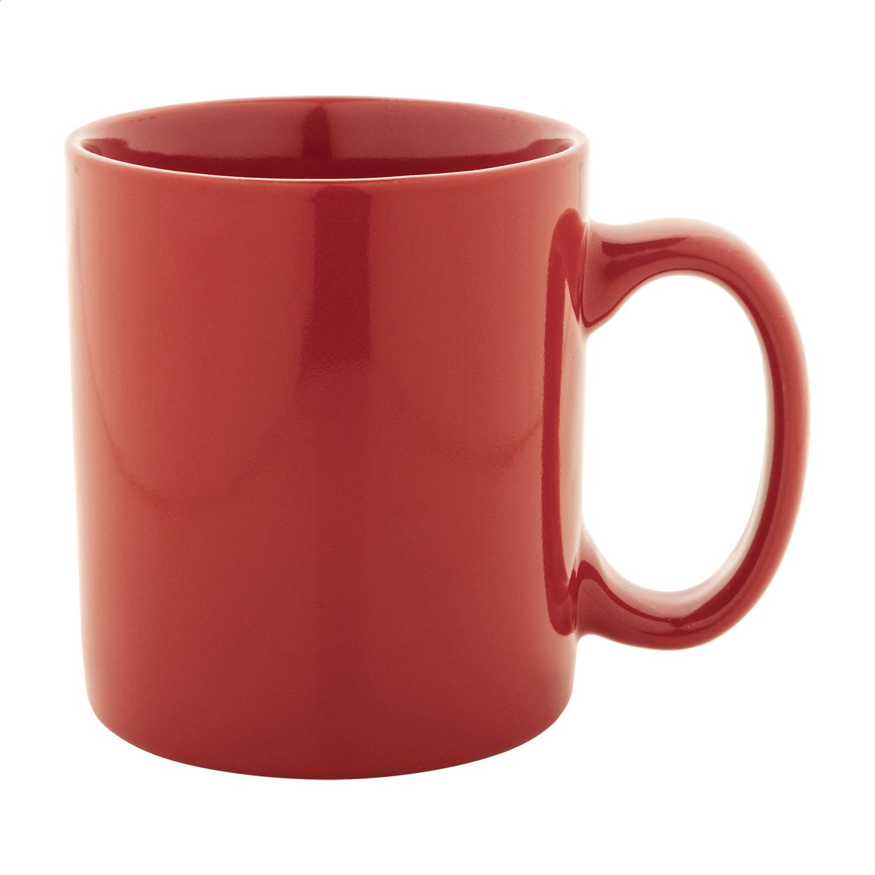 farbiger Keramikbecher
