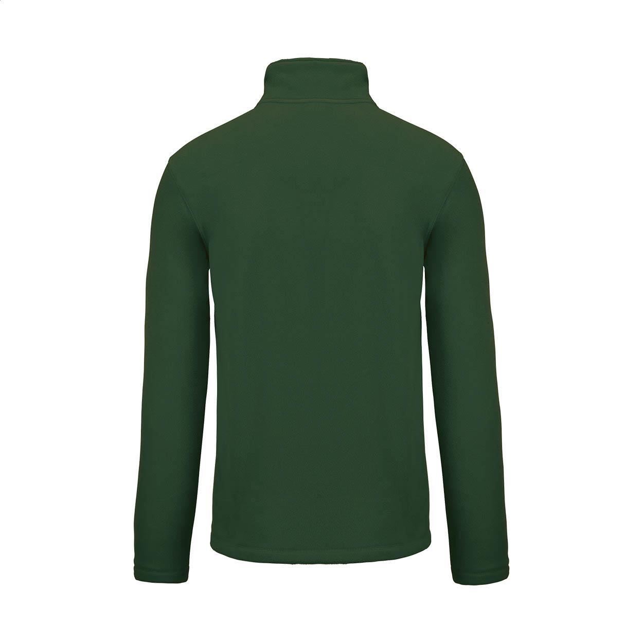 Fleecejacke mit durchgehendem Reißverschluss