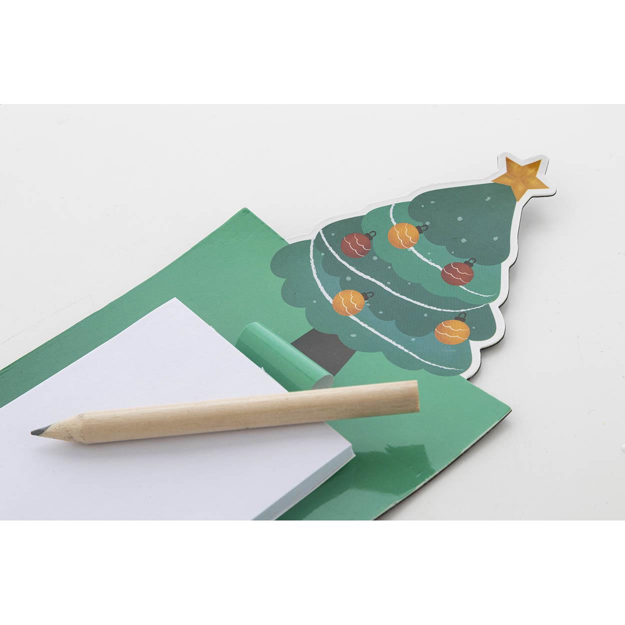Magnetischer Notizblock Weihnachten, Weihnachtsbaum