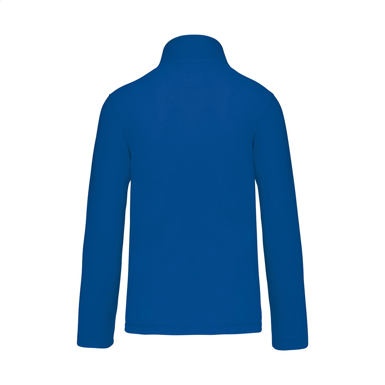 Fleecejacke mit durchgehendem Reißverschluss