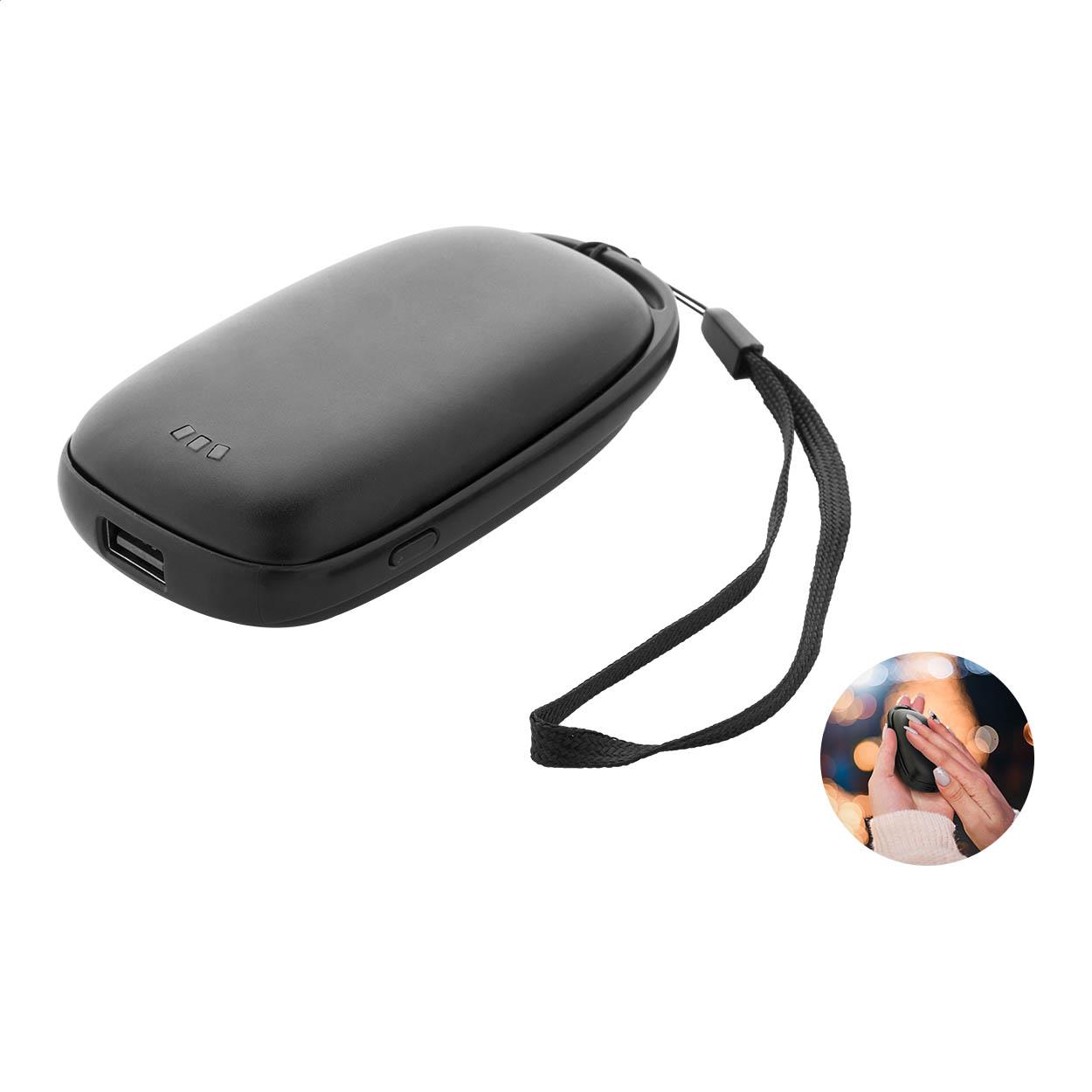 Powerbank mit Handwärmer