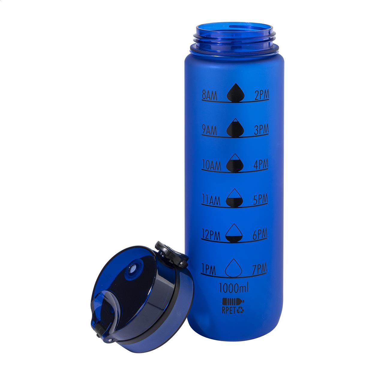 RPET Flasche mit Motivationsanzeige