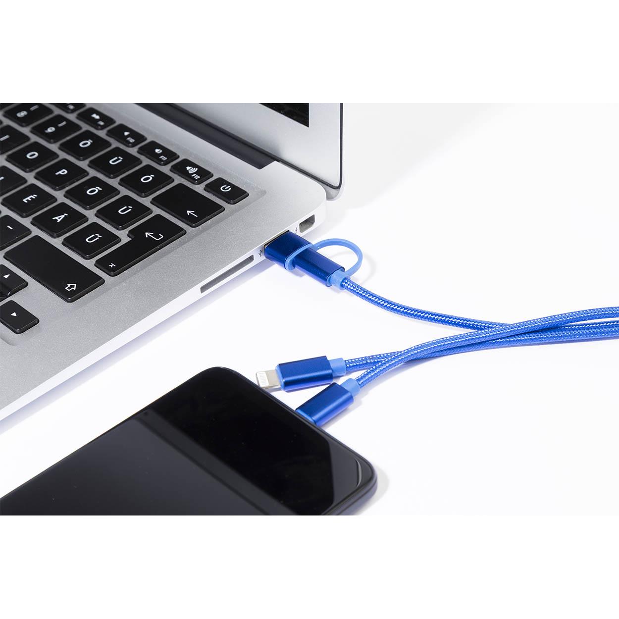 USB-Ladekabel mit Schlüsselanhänger