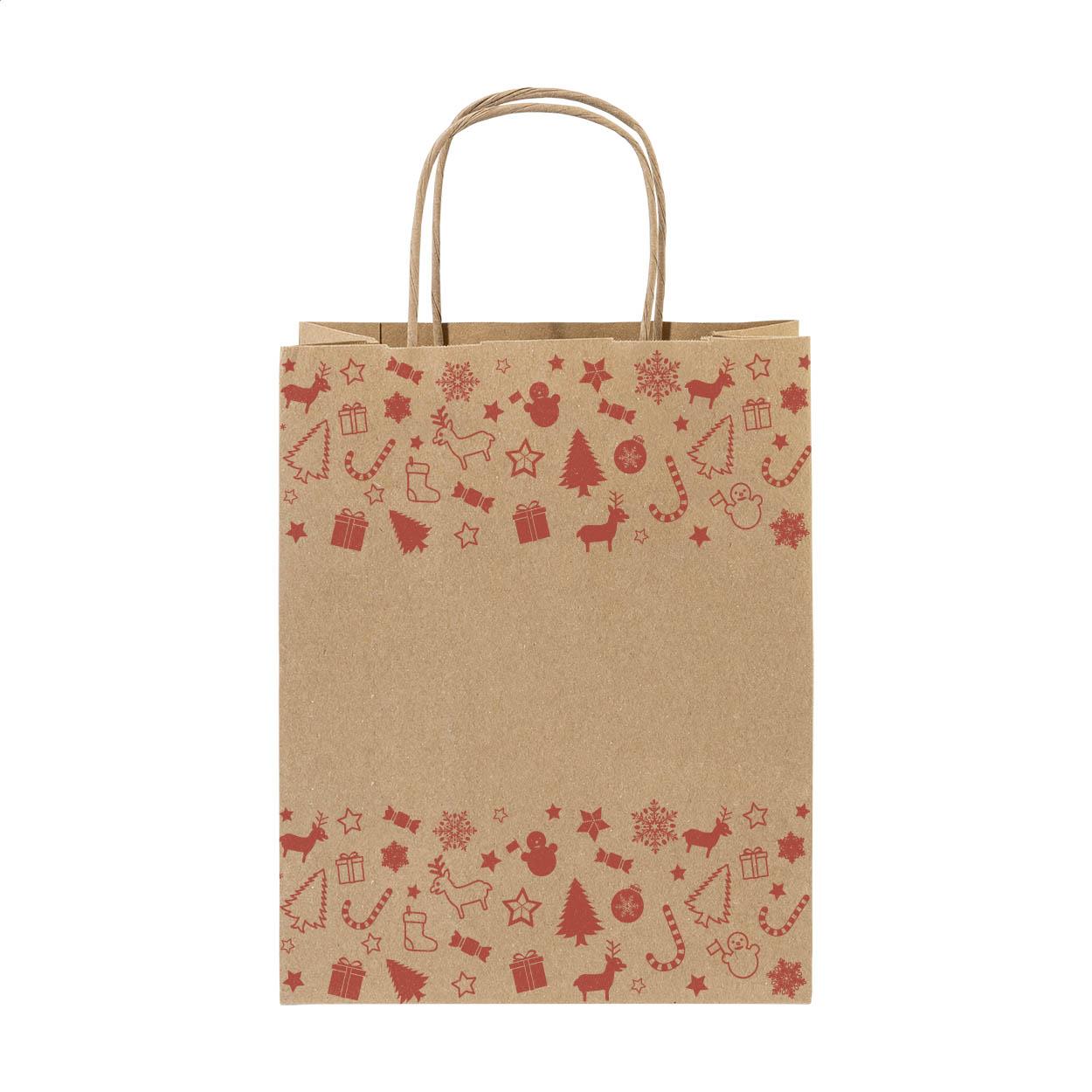 Weihnachtsgeschenktasche, mittel