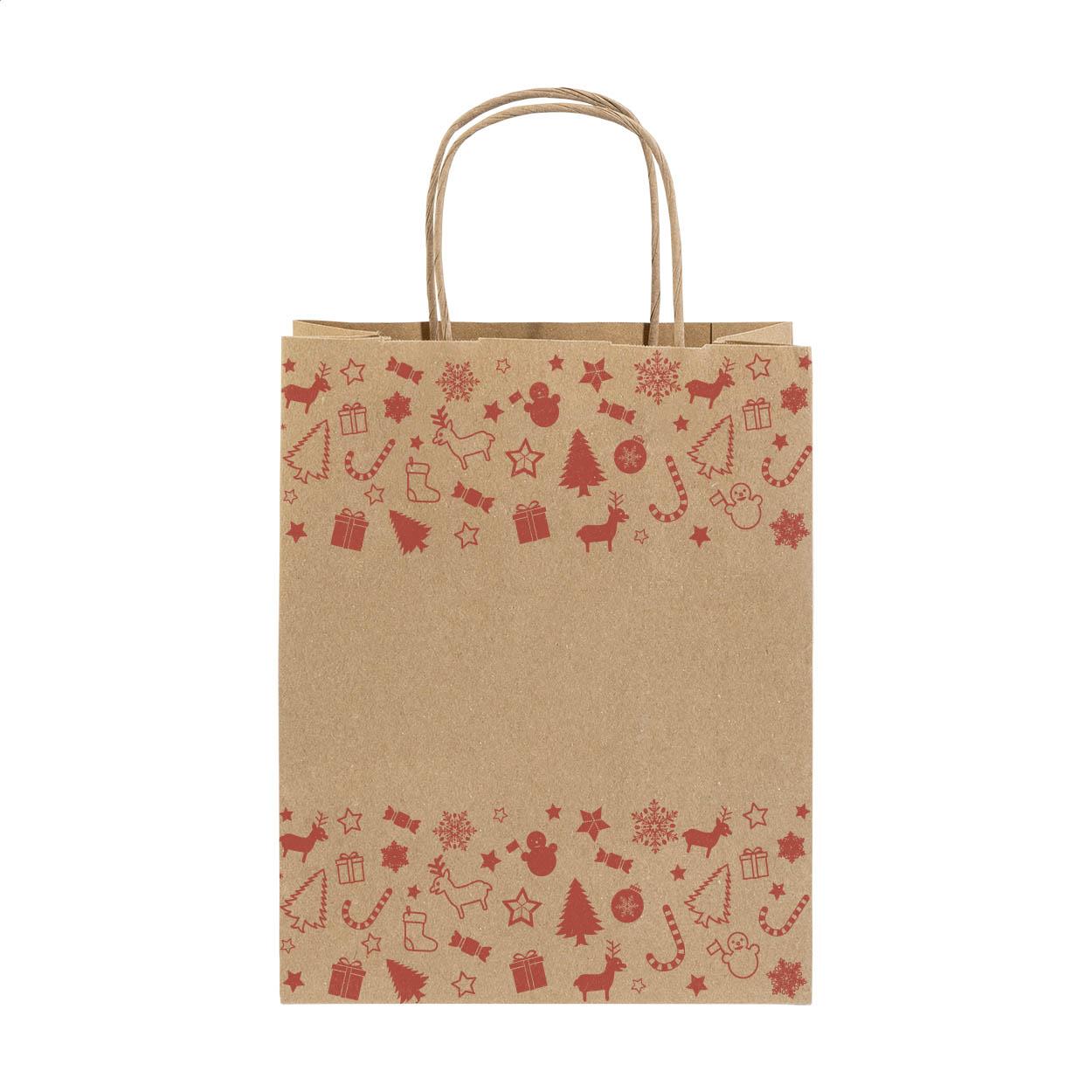 Weihnachtsgeschenktasche, mittel