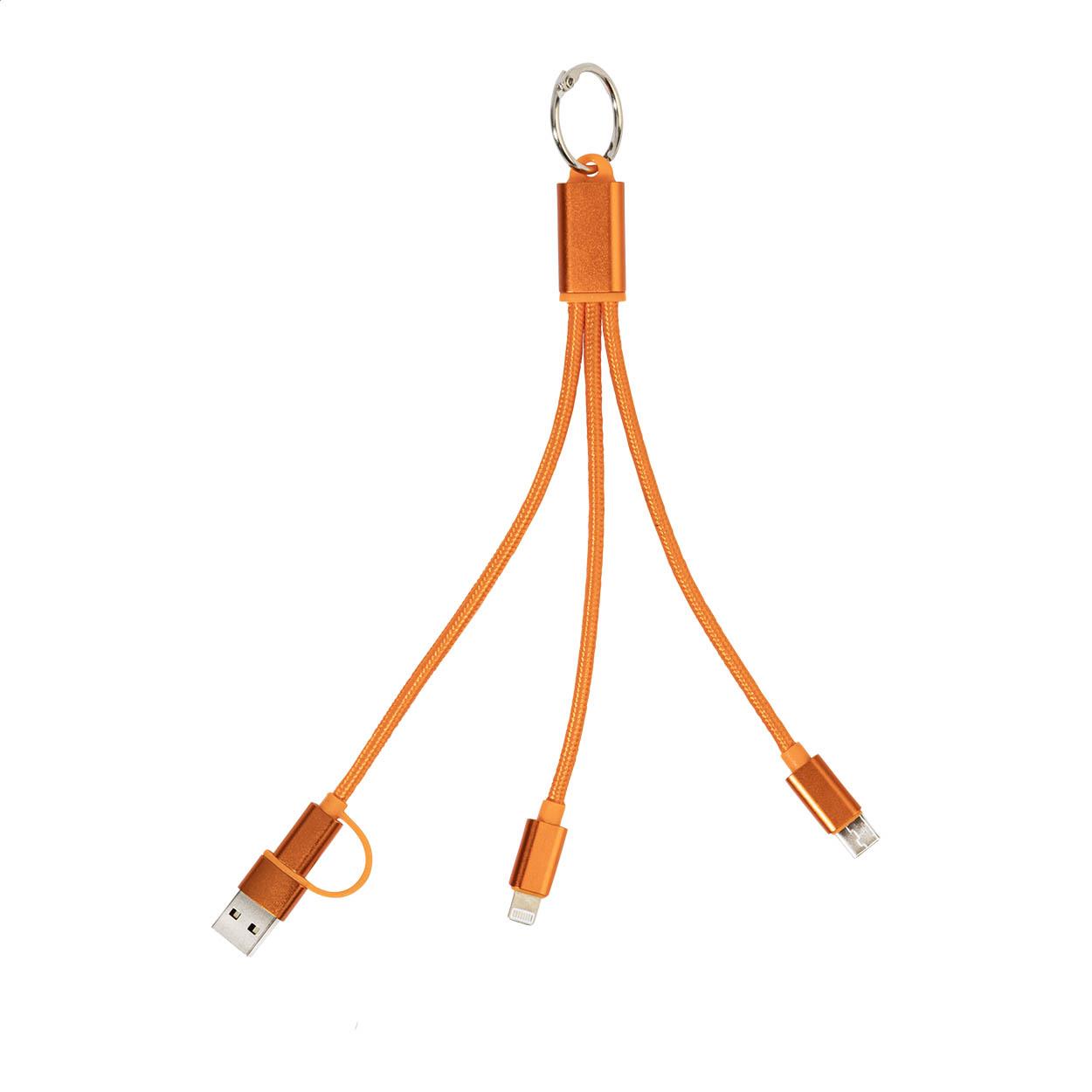 USB-Ladekabel mit Schlüsselanhänger