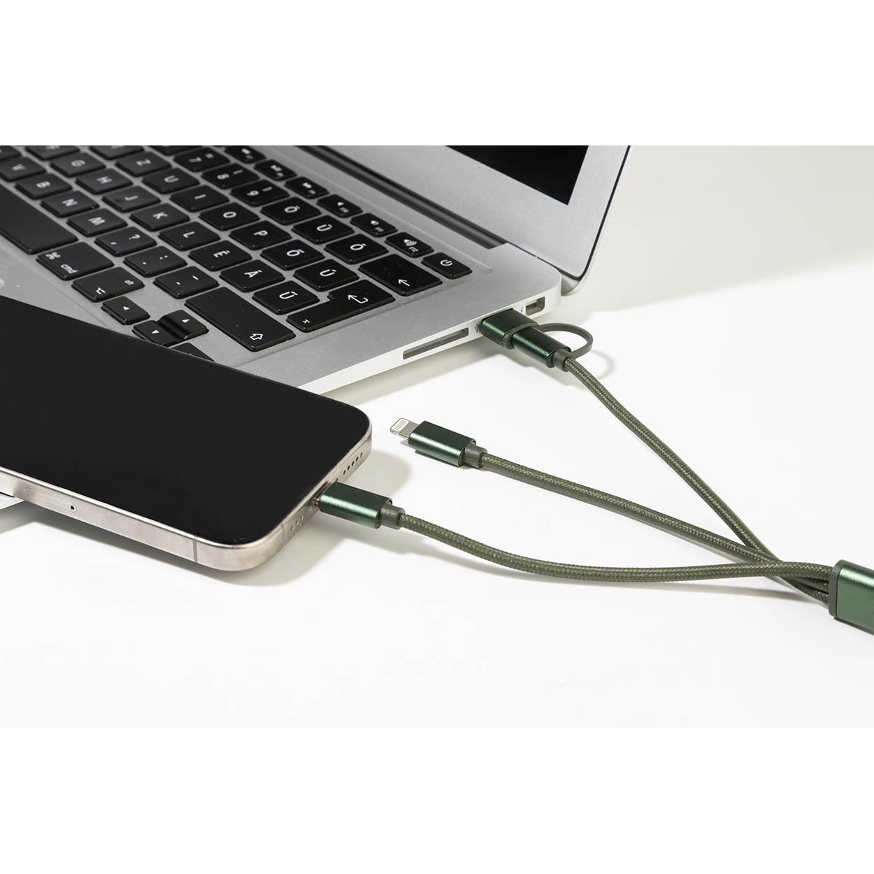 USB-Ladekabel mit Schlüsselanhänger