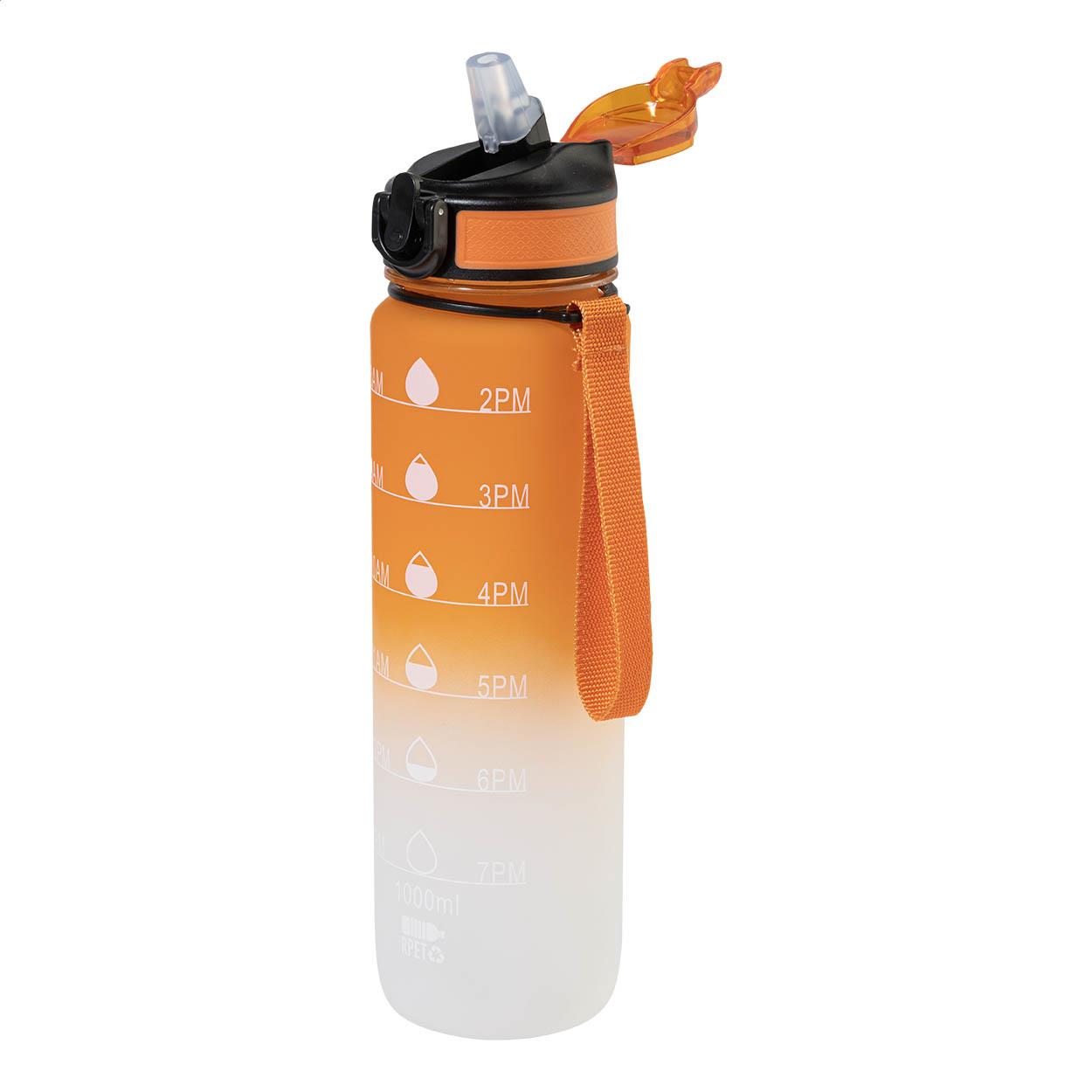 RPET Flasche mit Motivationsanzeige