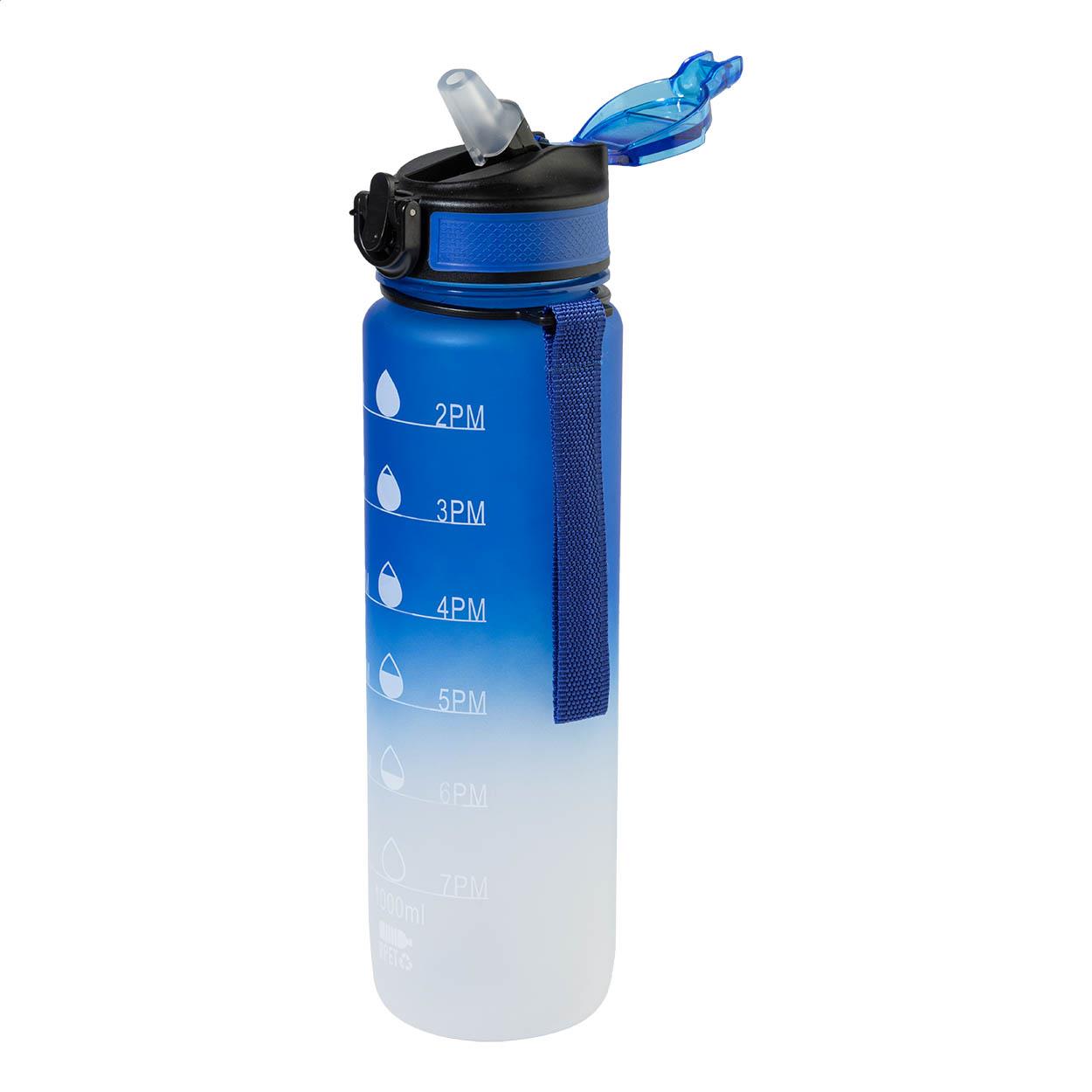RPET Flasche mit Motivationsanzeige