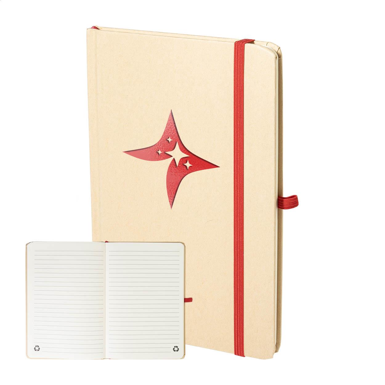 Notizbuch mit Farbeffekt