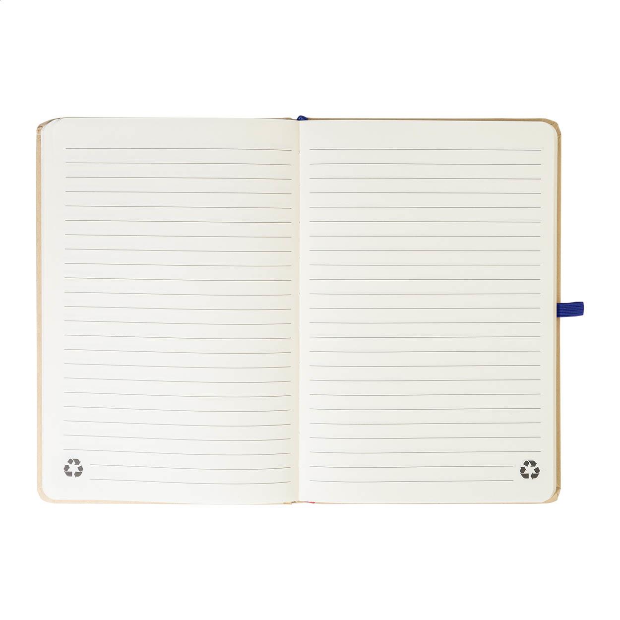 Notizbuch mit Farbeffekt