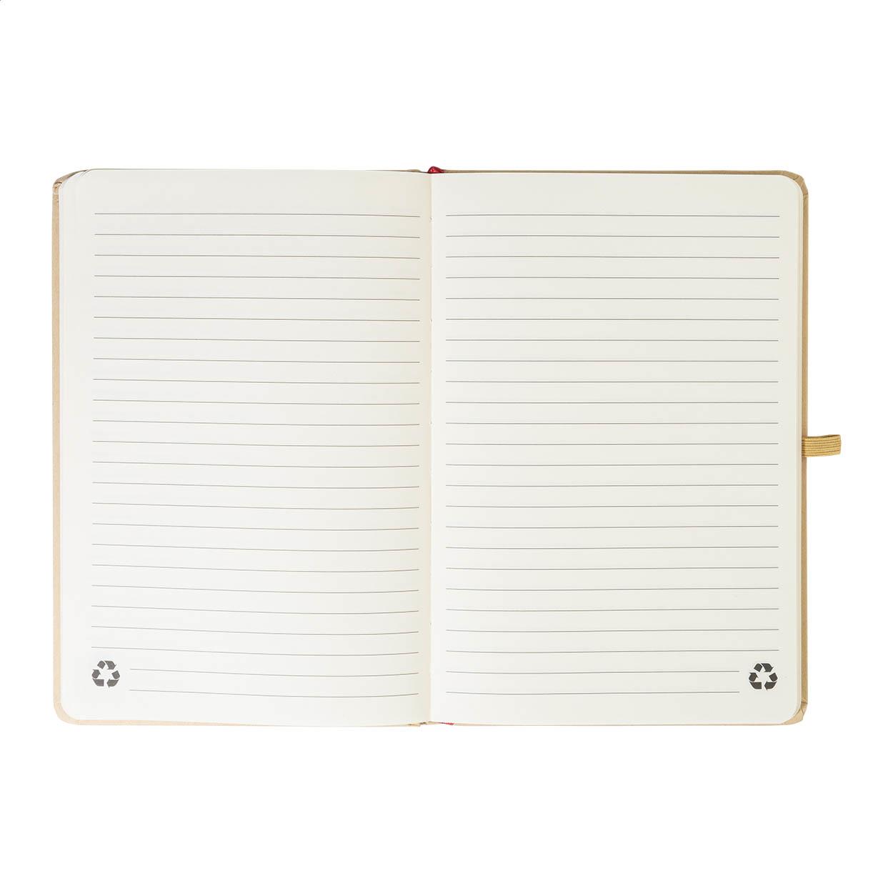 Notizbuch mit Farbeffekt