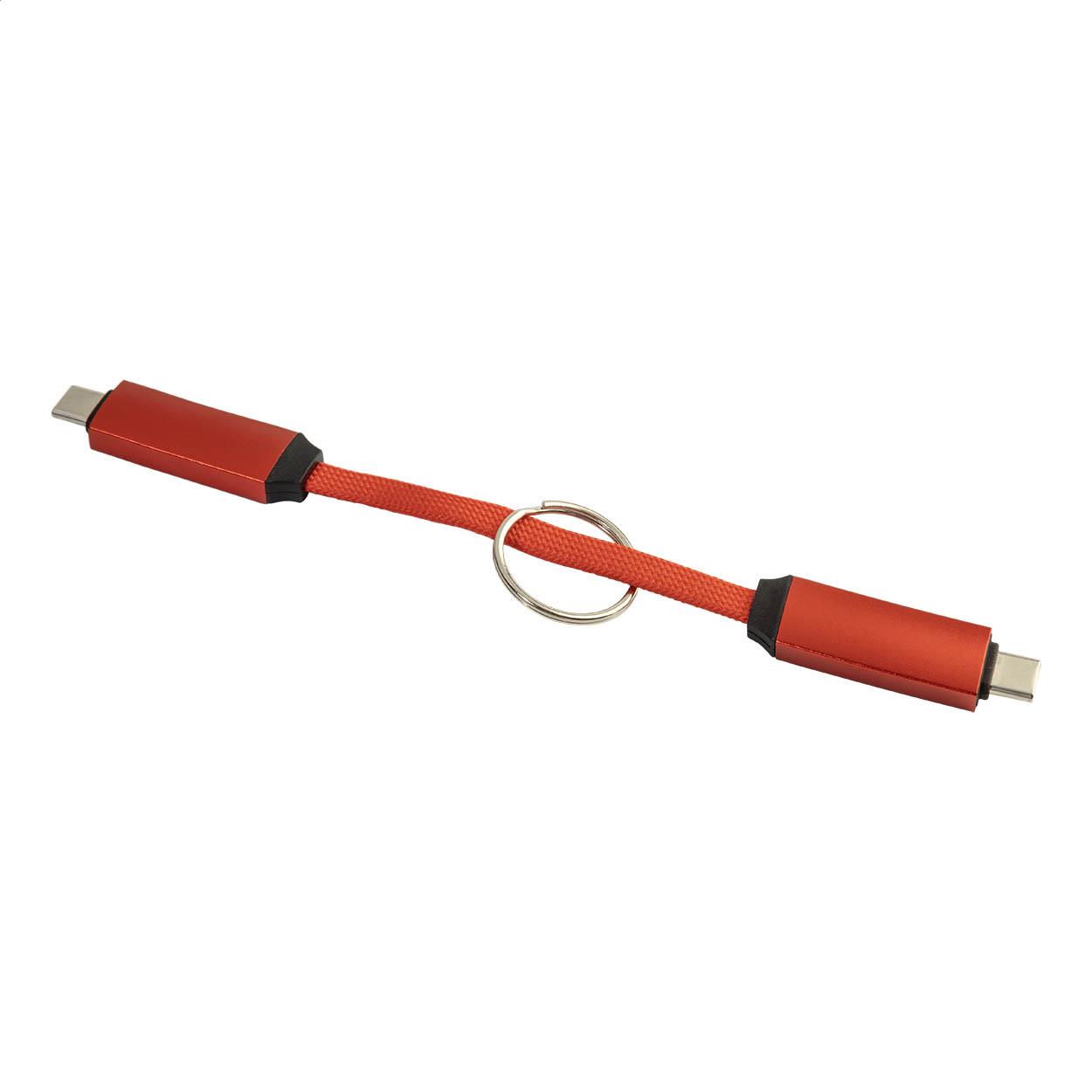 Schlüsselanhänger mit 60W USB-C-Kabel