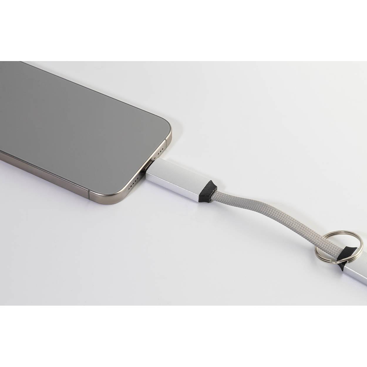 Schlüsselanhänger mit 60W USB-C-Kabel