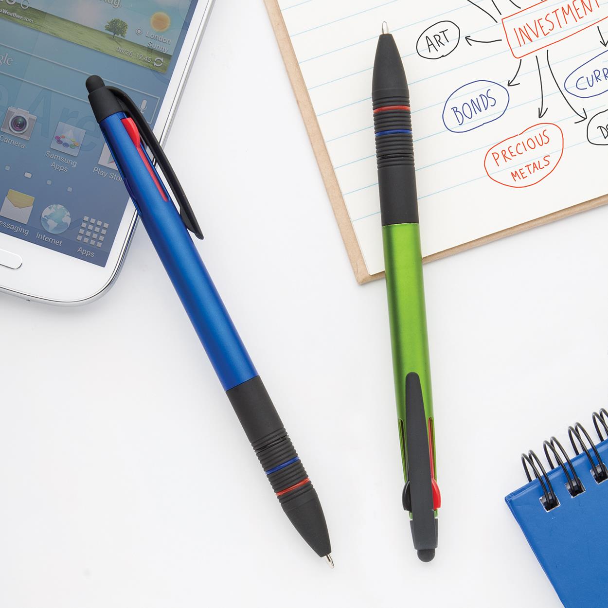 Touchpen mit Kugelschreiber