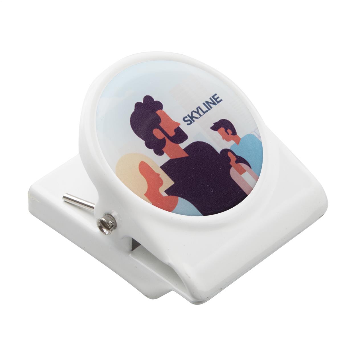 Kühlschrankmagnet und Clip