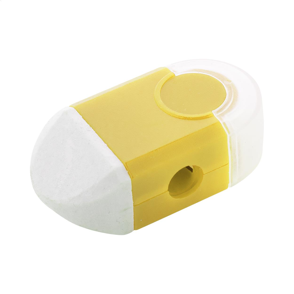 Radiergummi und Spitzer