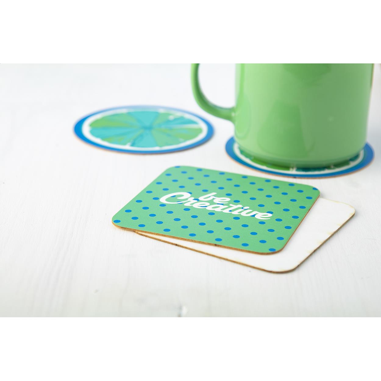 Papieruntersetzer, quadrat