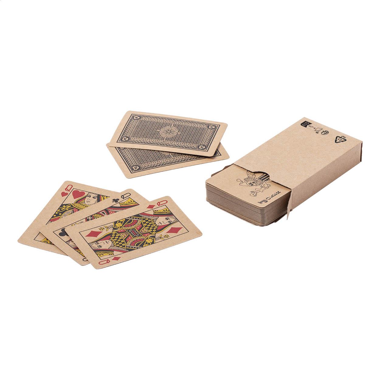 Spielkarten aus Recyclingpapier