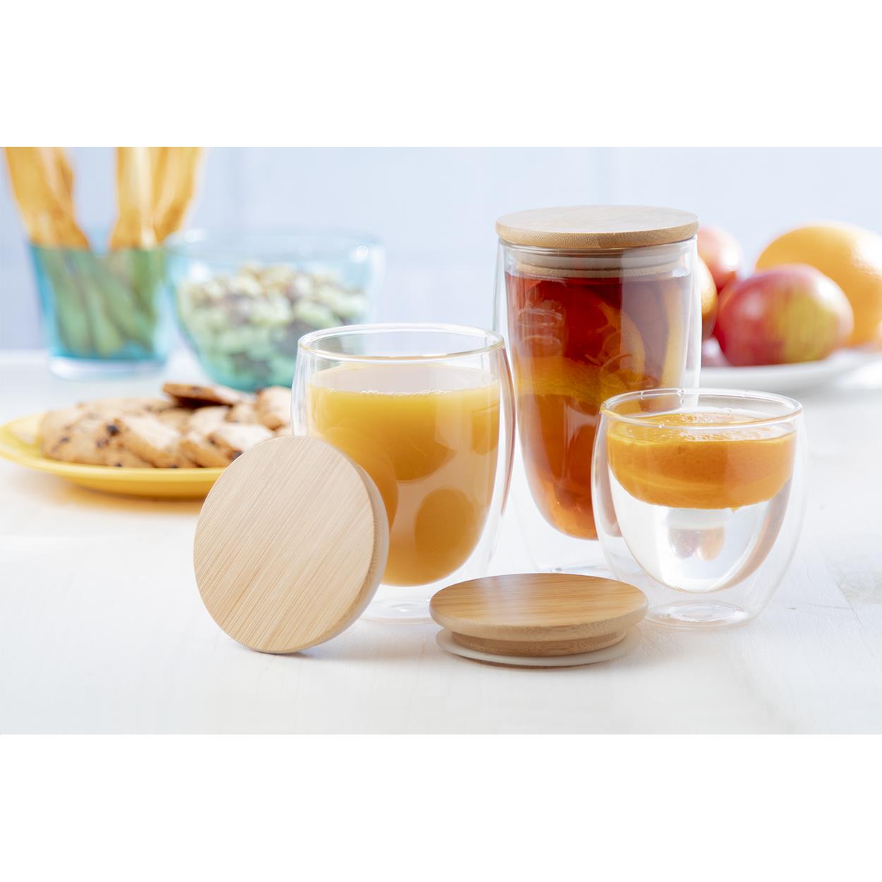 Glas-Thermobecher
