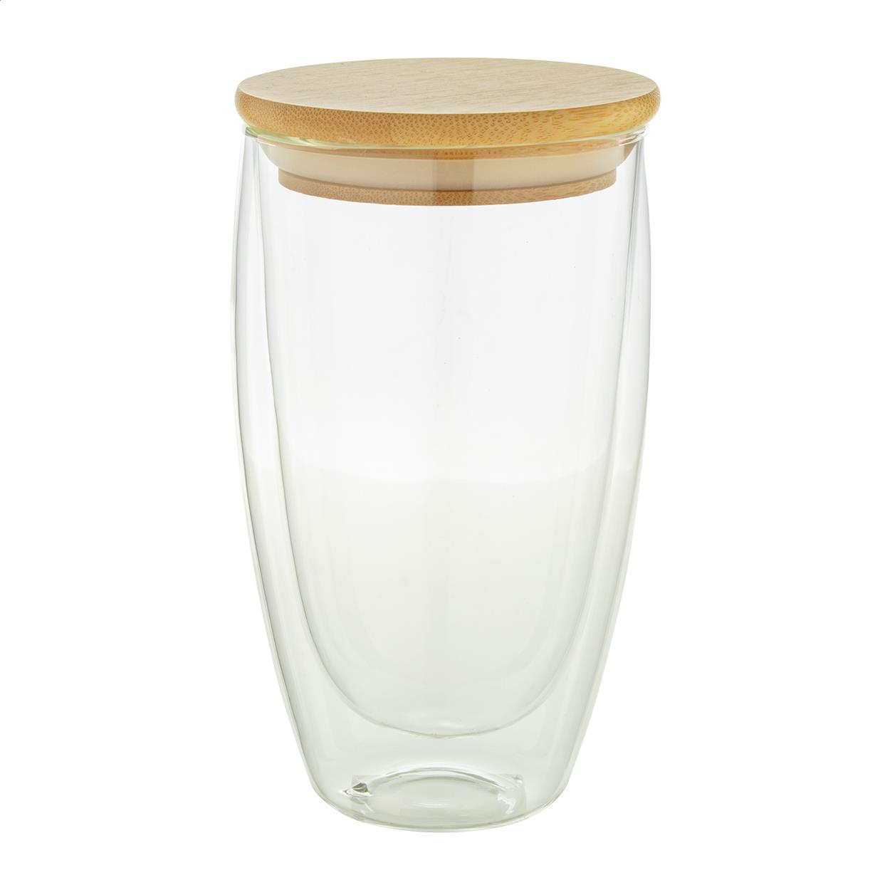 Glas-Thermobecher