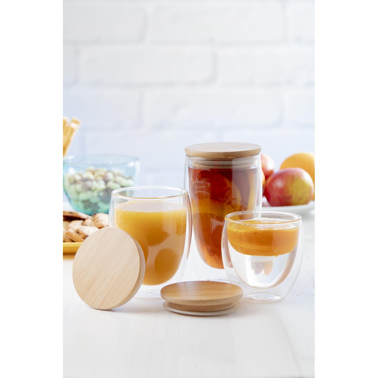 Glas-Thermobecher