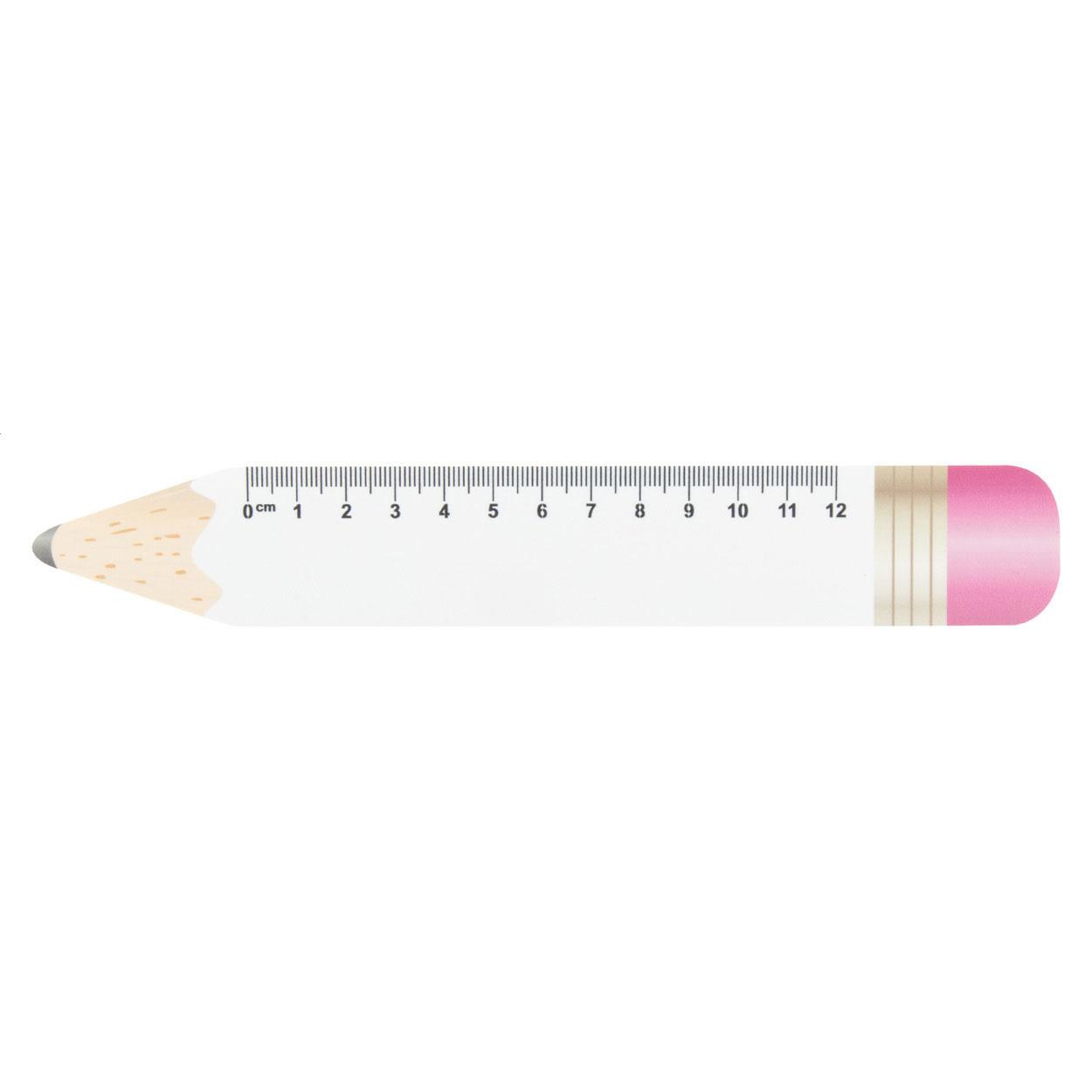 12 cm Lineal, Bleistift