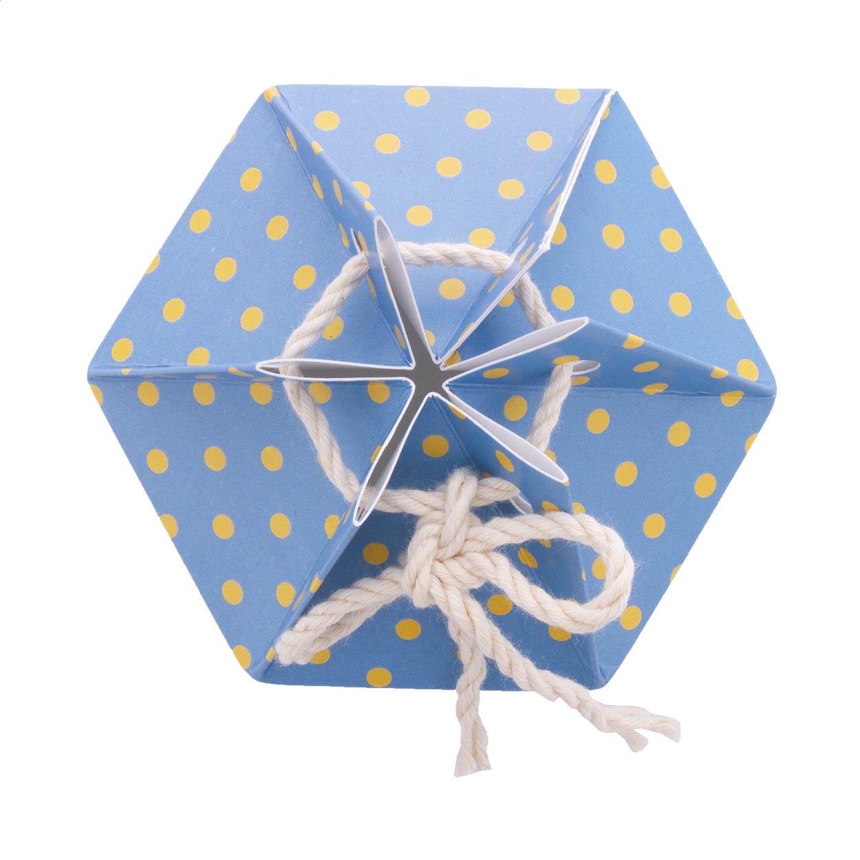 Sechseckige Geschenkbox