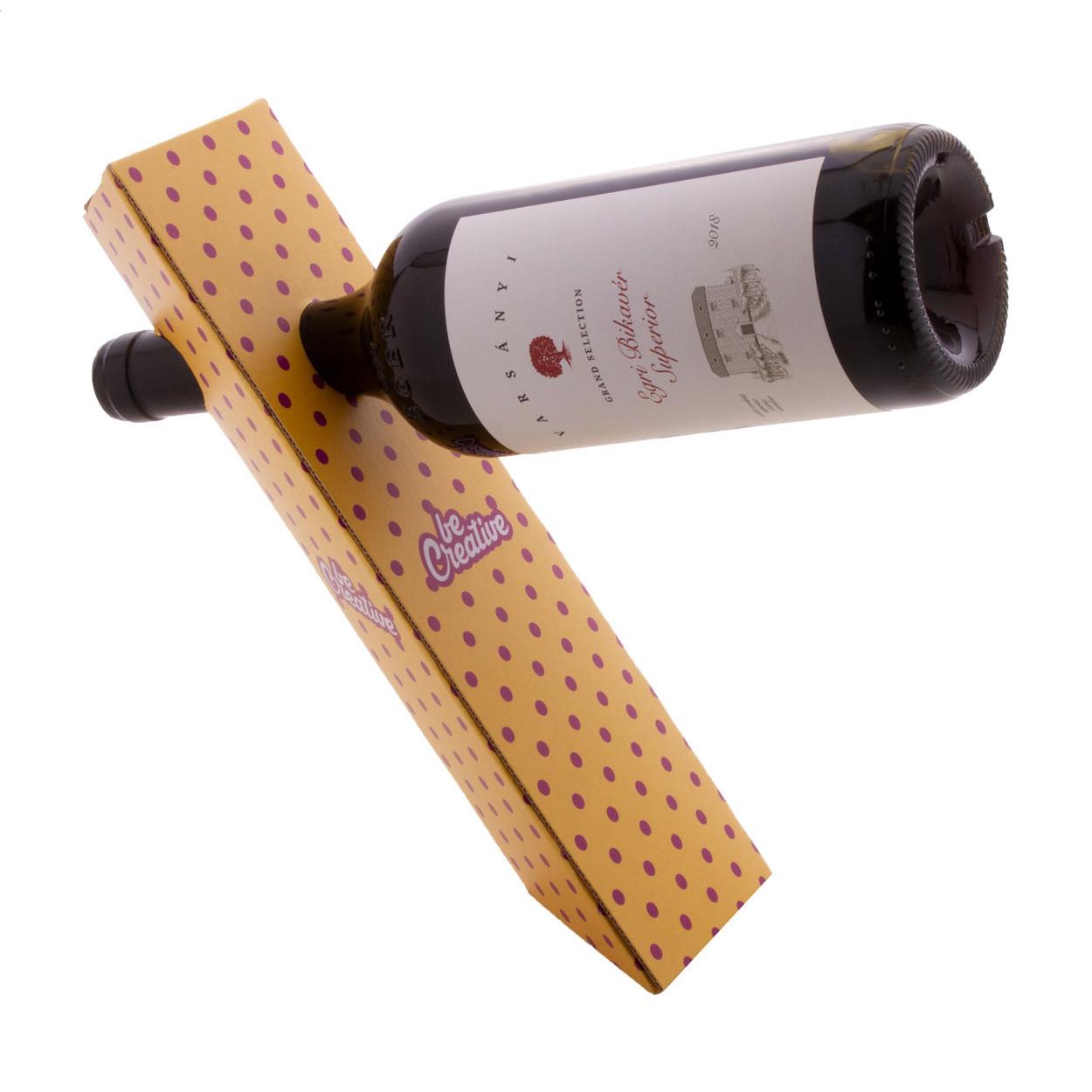 Individueller Weinflaschenhalter