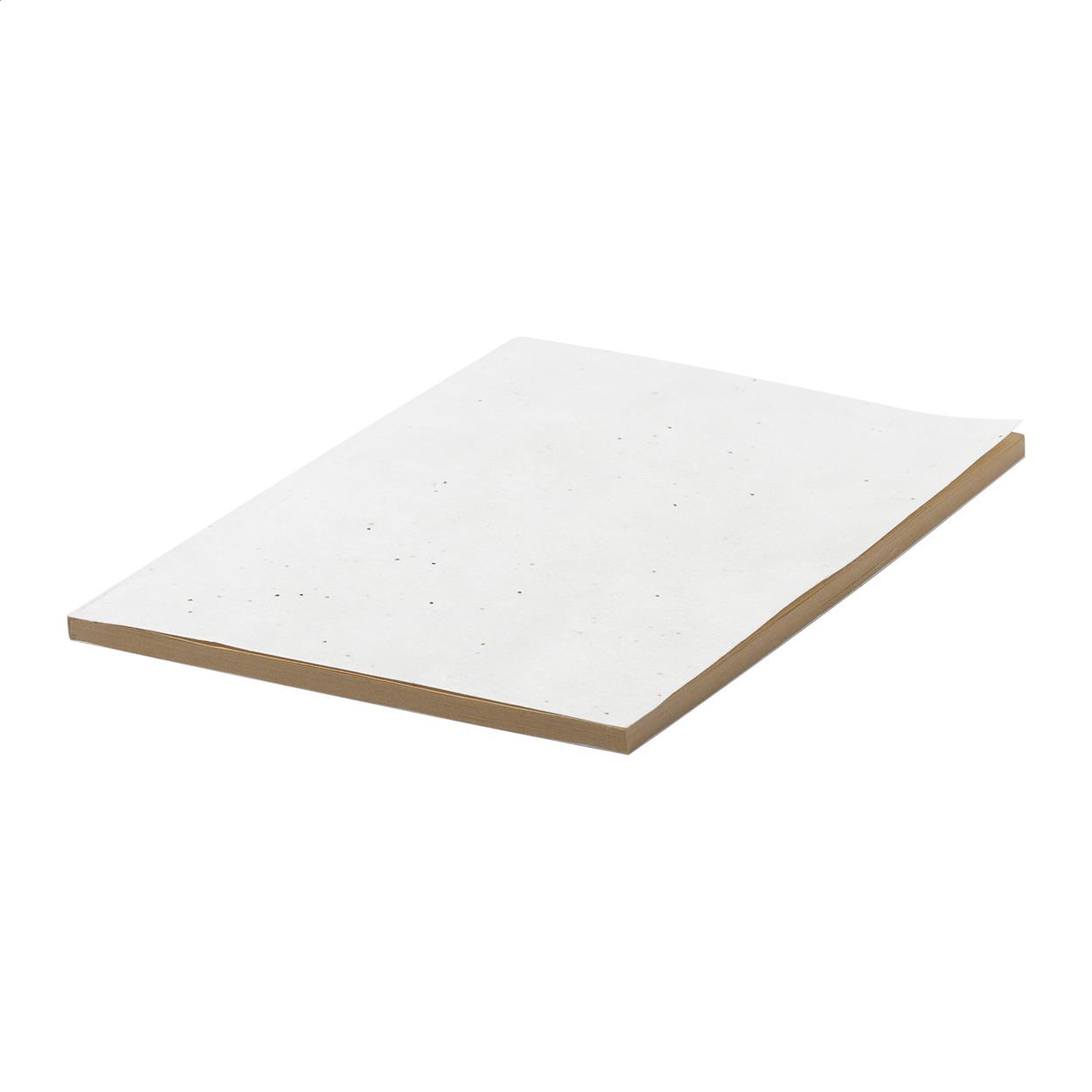 Samenpapier/Notizbuch