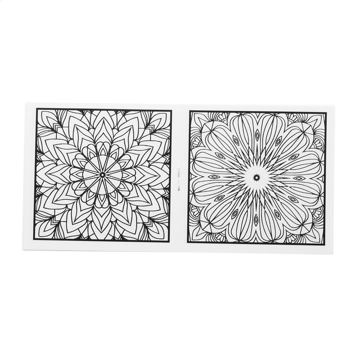 Individuelles Ausmalset, Mandala