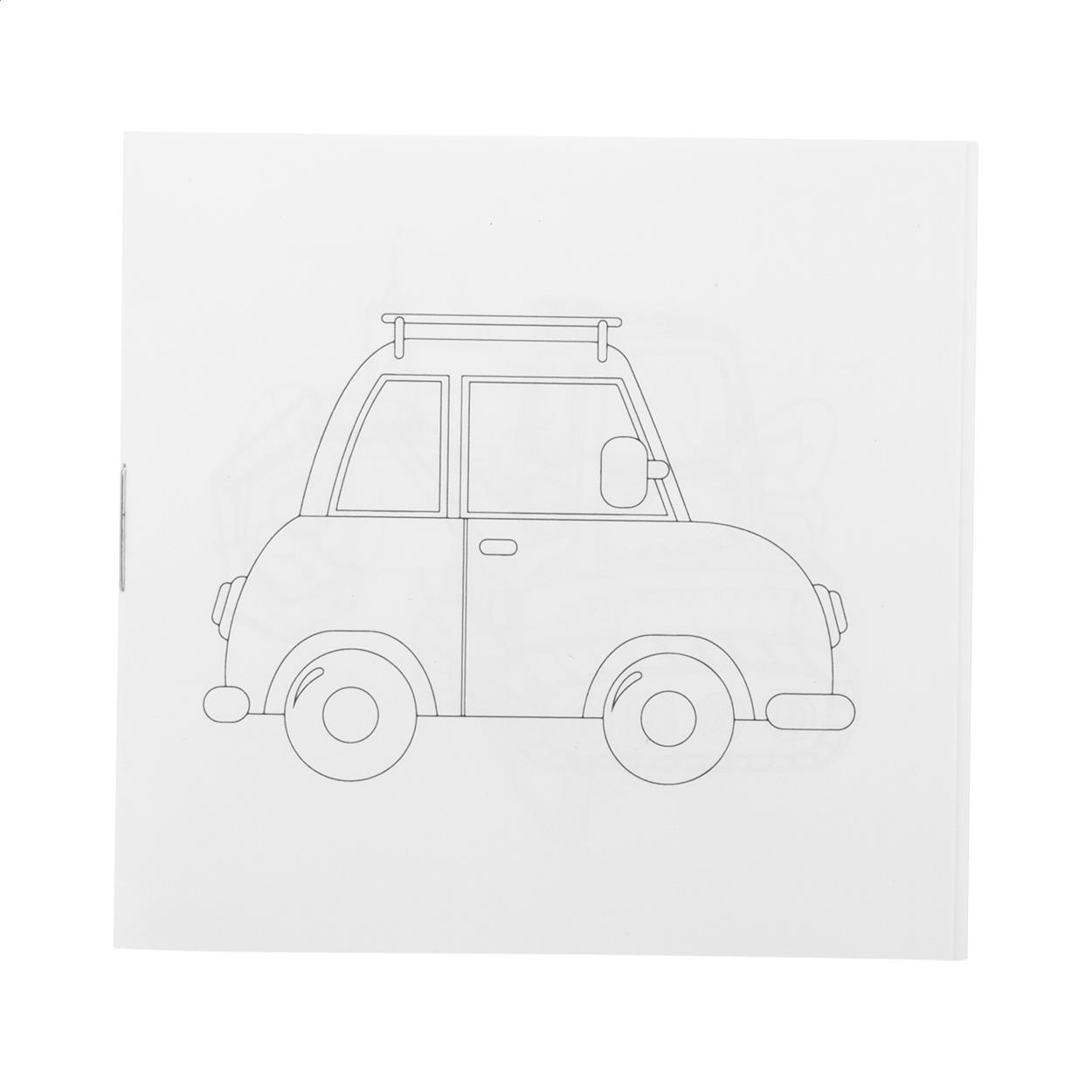 Individuelles Ausmalset, Fahrzeuge