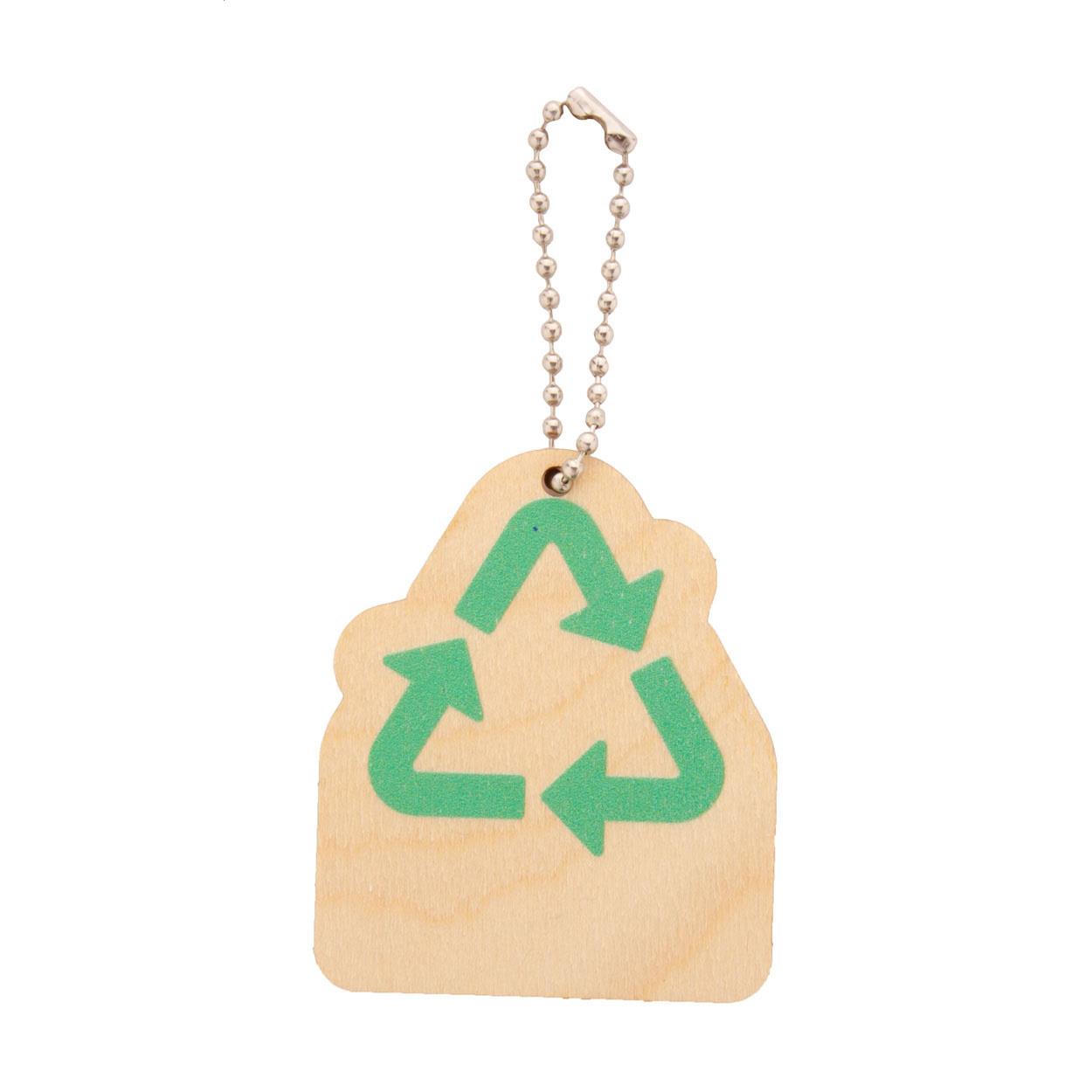 Schlüsselanhänger, Recycling