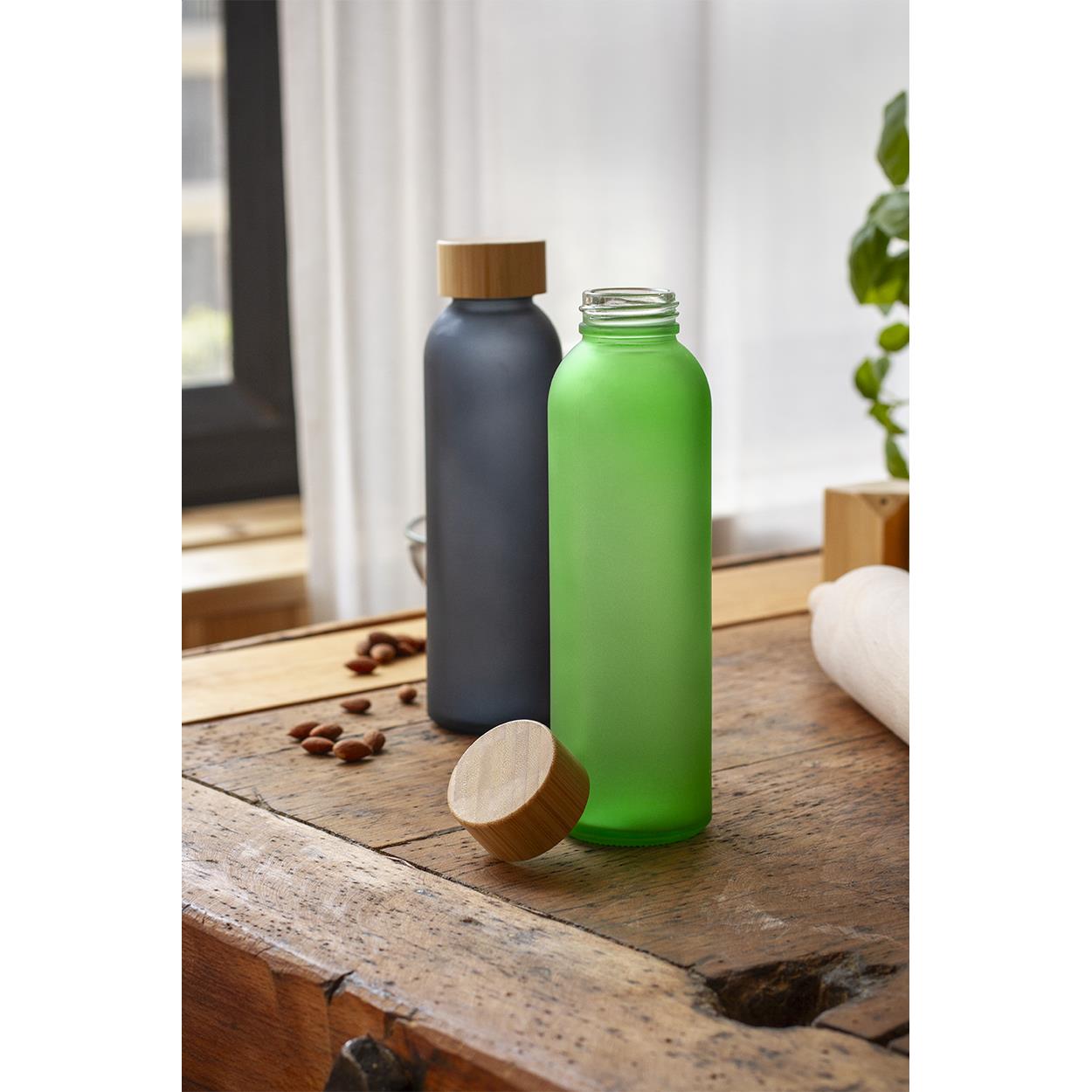 Glas-Trinkflasche