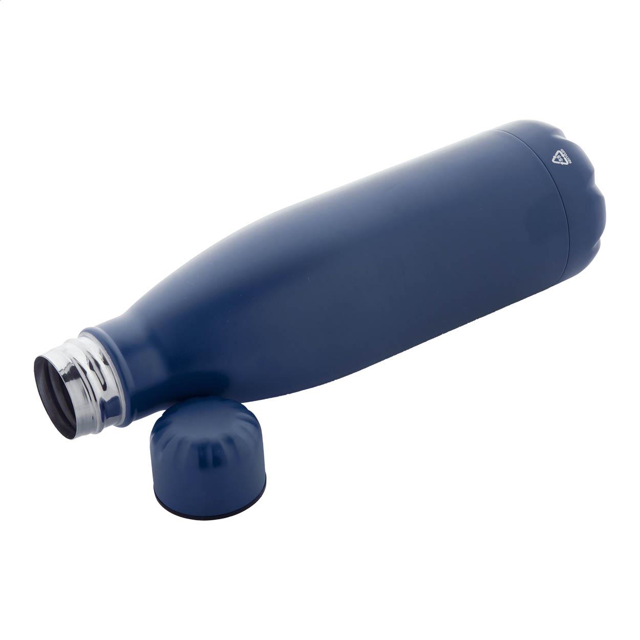 Flasche aus recyceltem Edelstahl