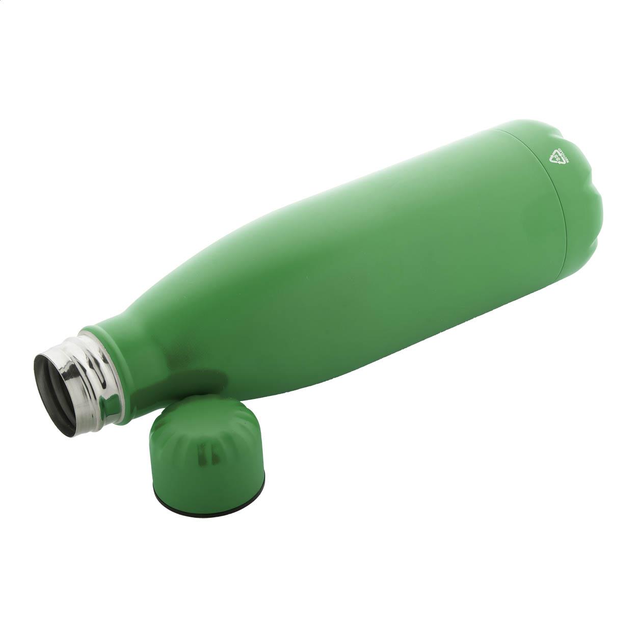 Flasche aus recyceltem Edelstahl