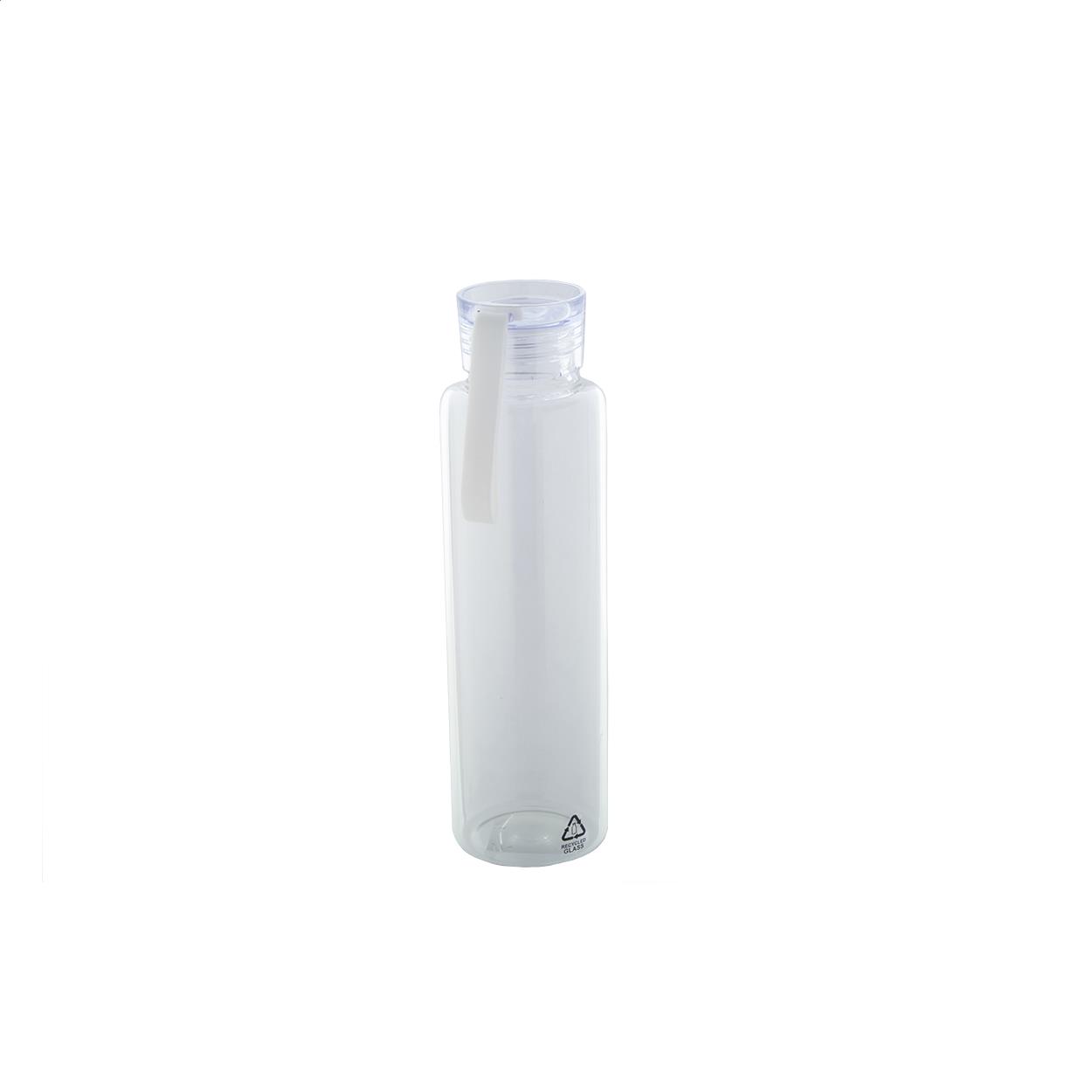 Flasche aus recyceltem Glas