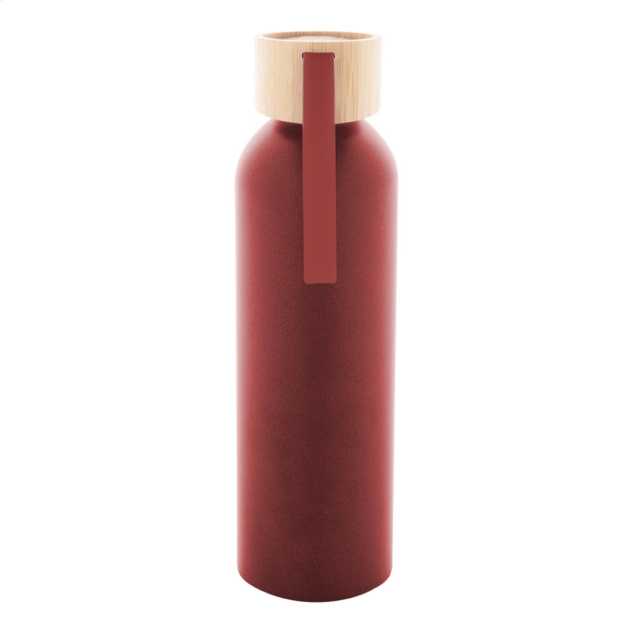 Flasche aus recyceltem Aluminium