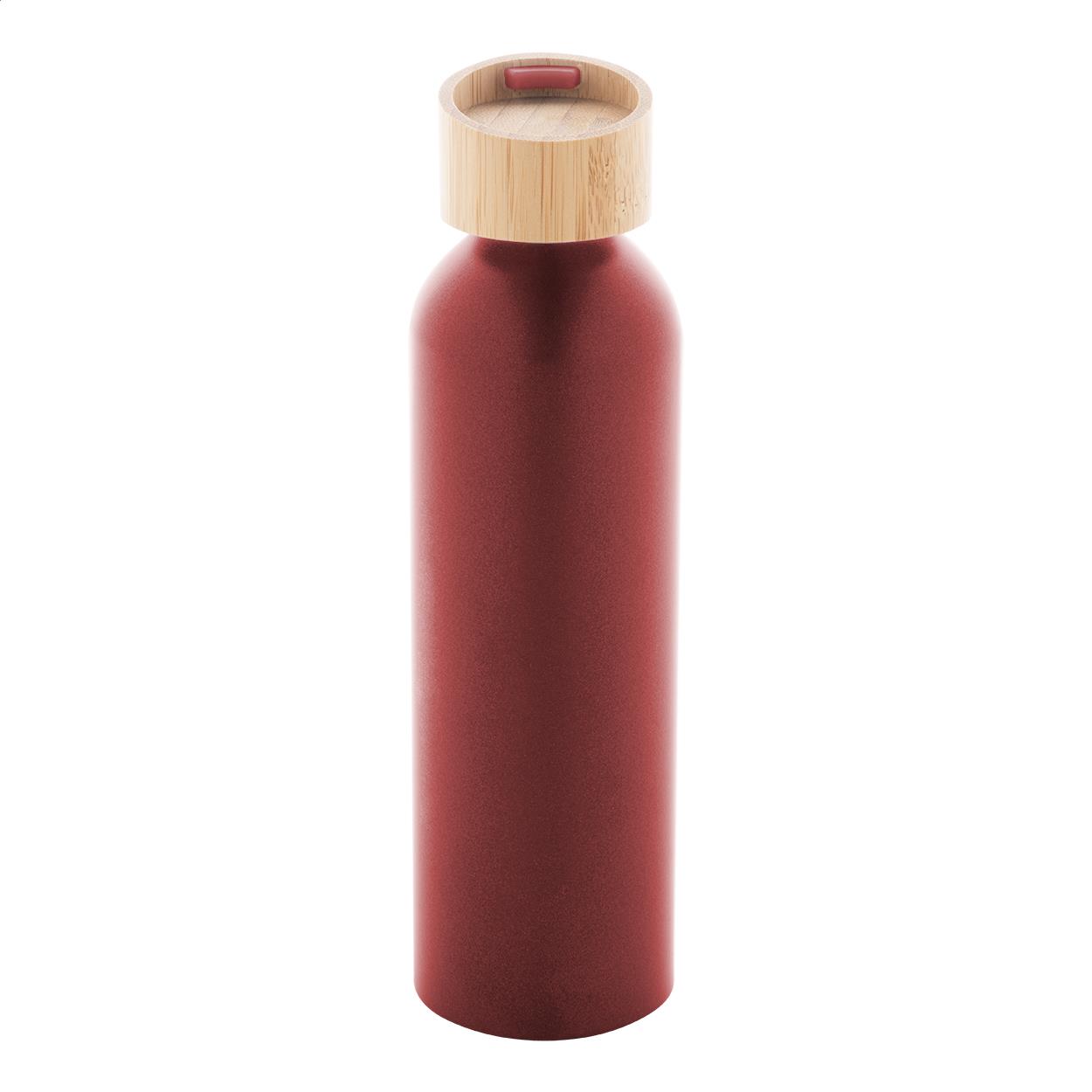 Flasche aus recyceltem Aluminium