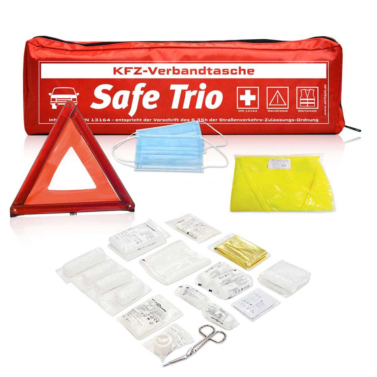 KFZ-Verbandtasche, SAFE TRIO INDIVIDUELL