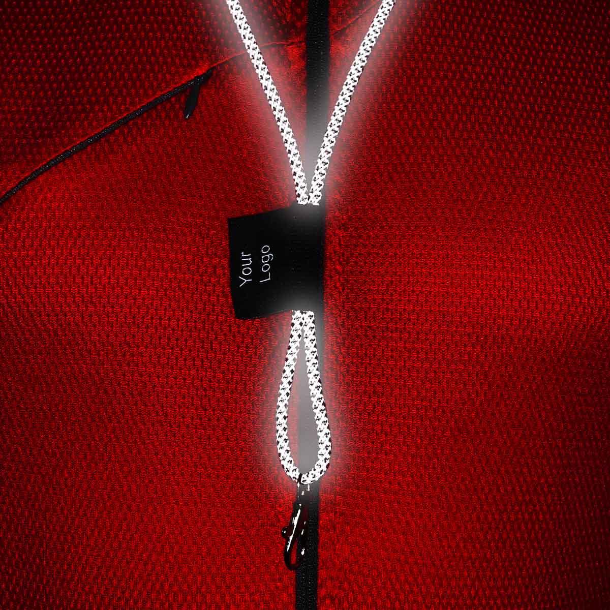 Tube Lanyard Reflex silber
