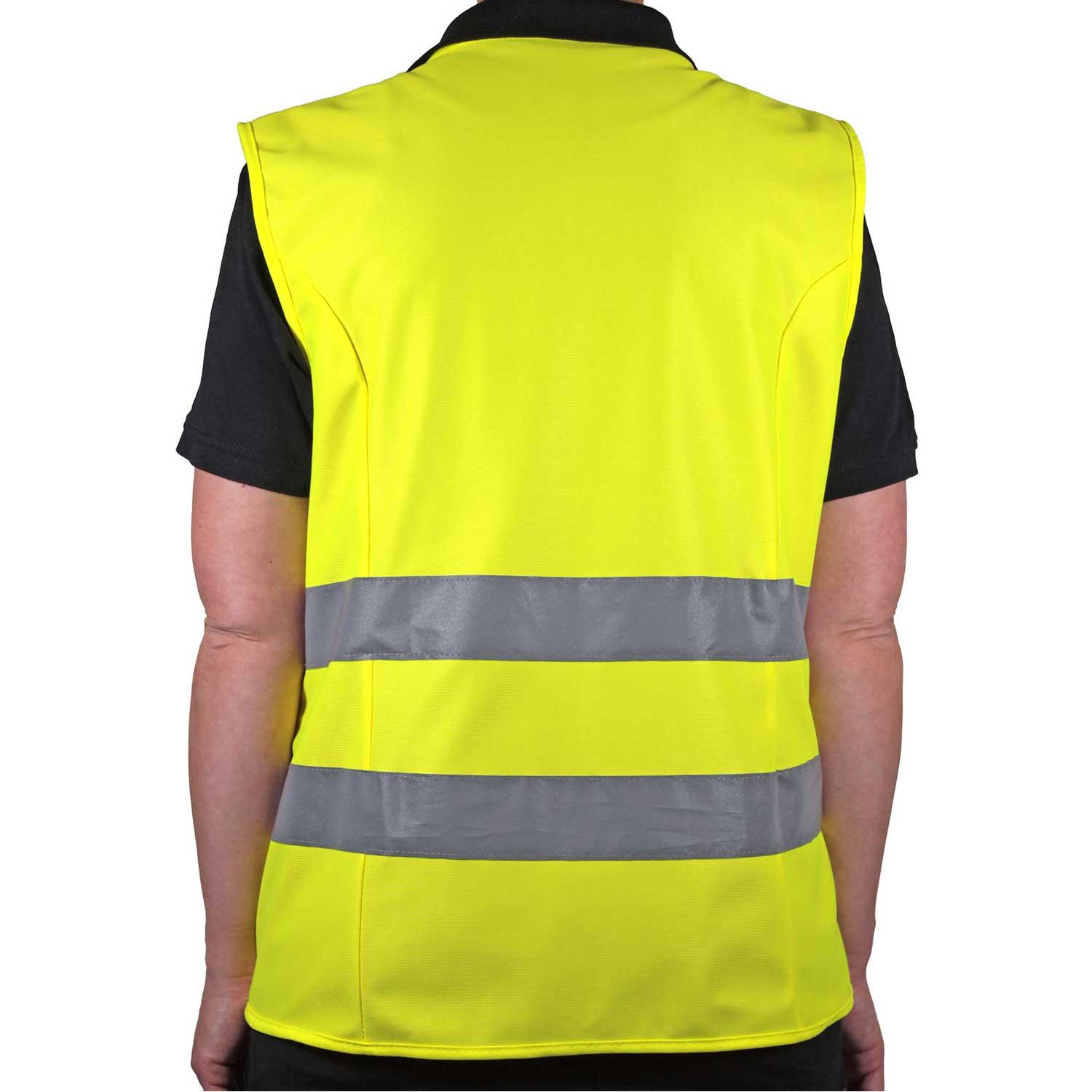 Qualitäts-Warnweste Tailliert Gr. M/L