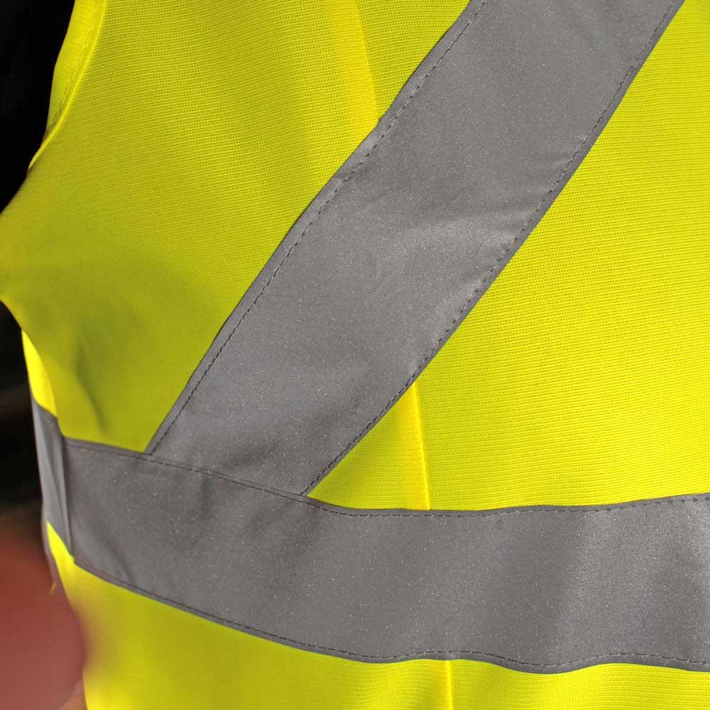 Qualitäts-Warnweste Tailliert Gr. M/L