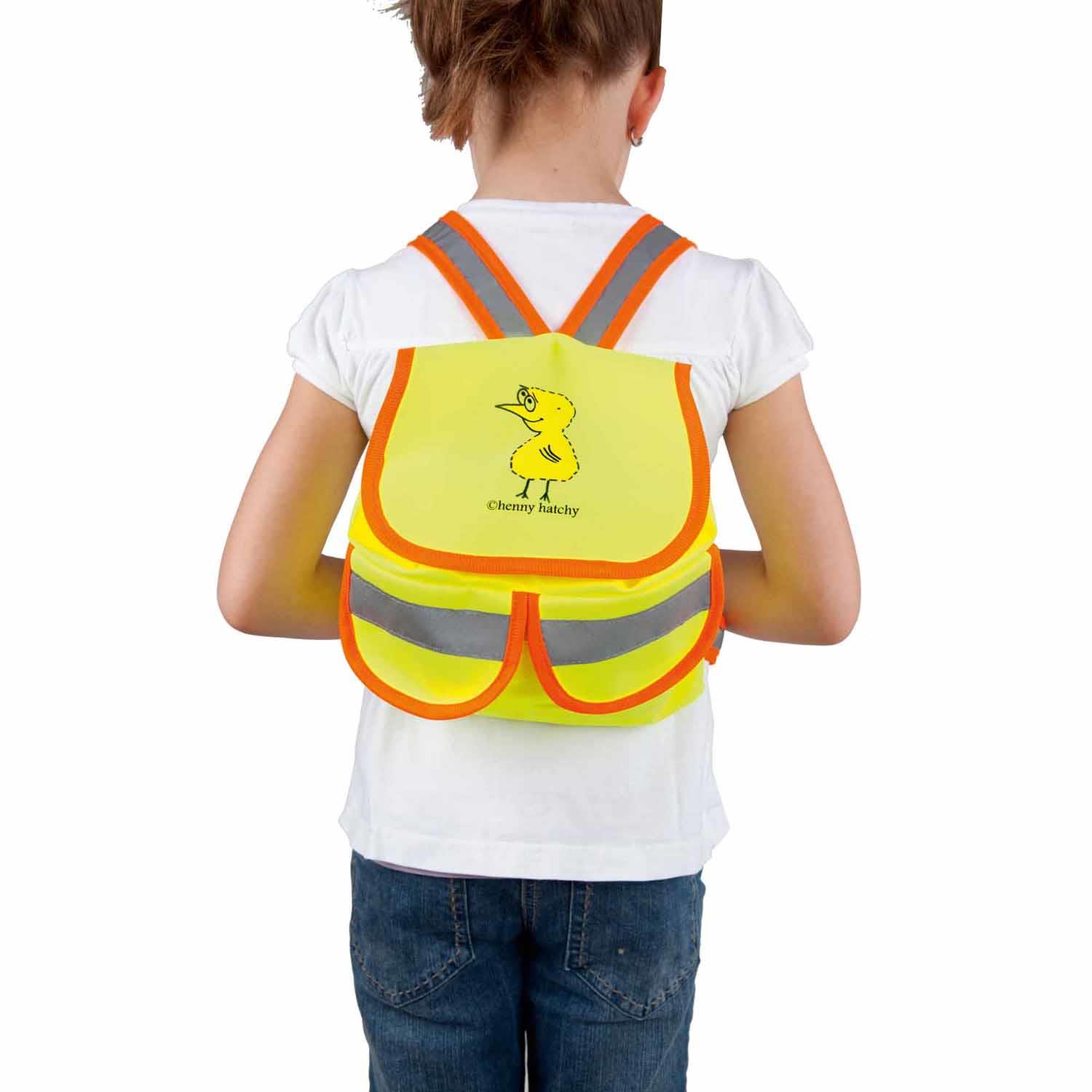 Kinderrucksack DUO SAC gelb/orange