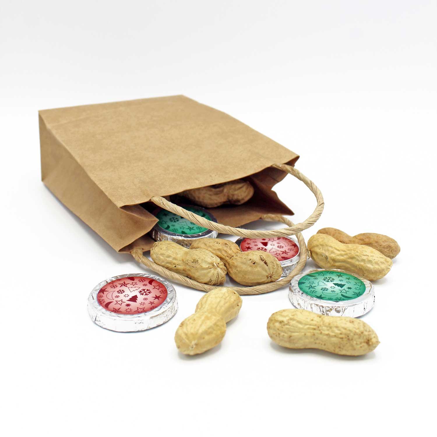 Nikolaustüte Schoko-Nuss, neutral