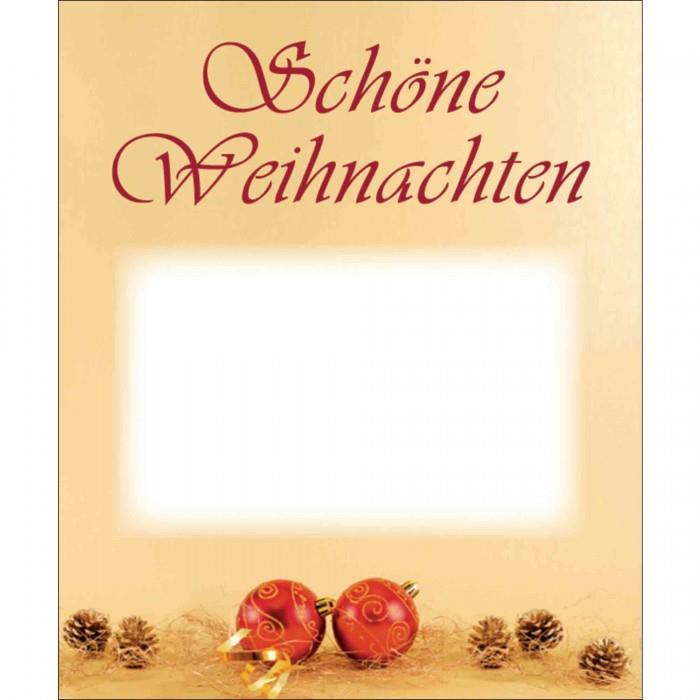 Organzasäckchen Santa mit Grußkarte