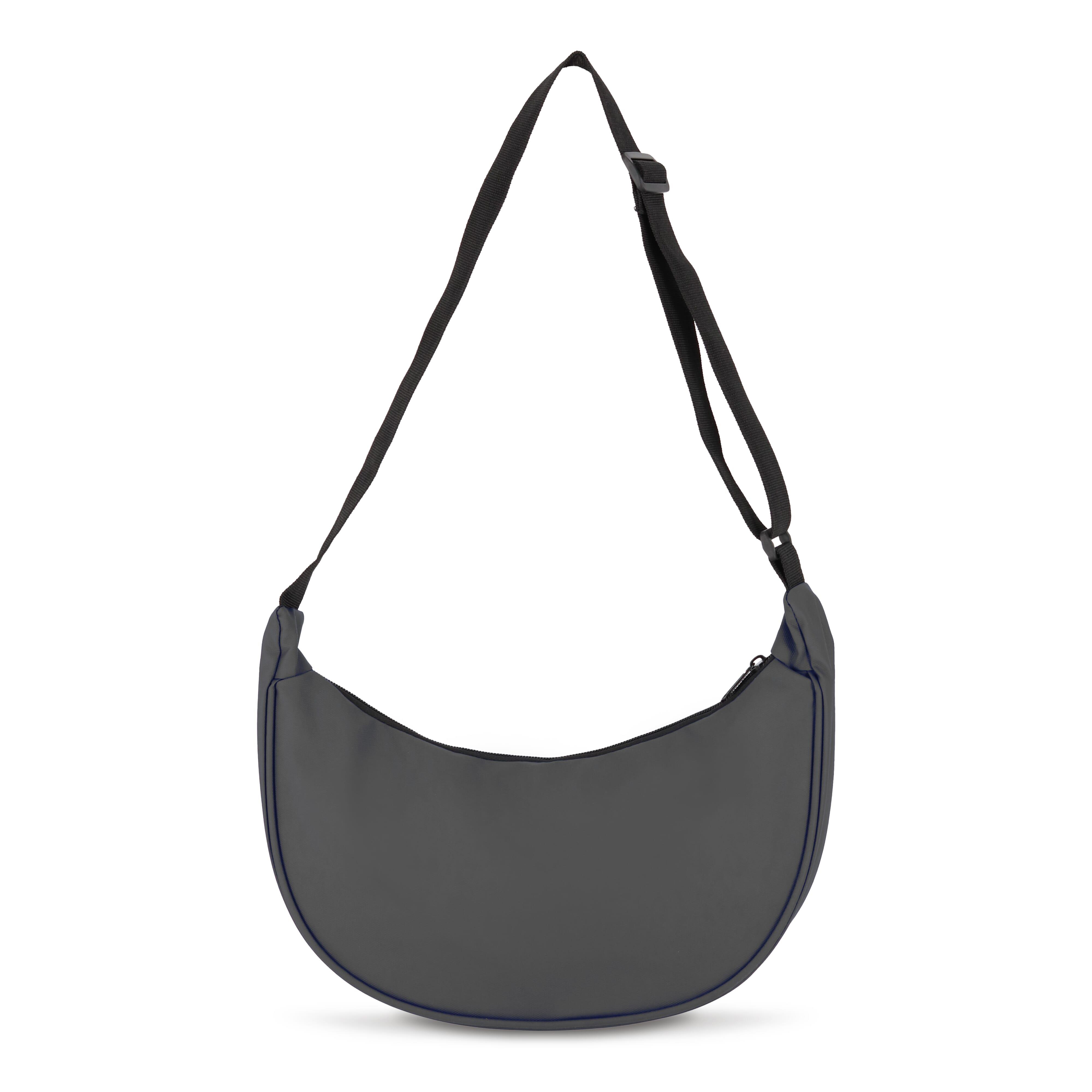PU-beschichtete R-PET 600D Halbmond-Tragetasche