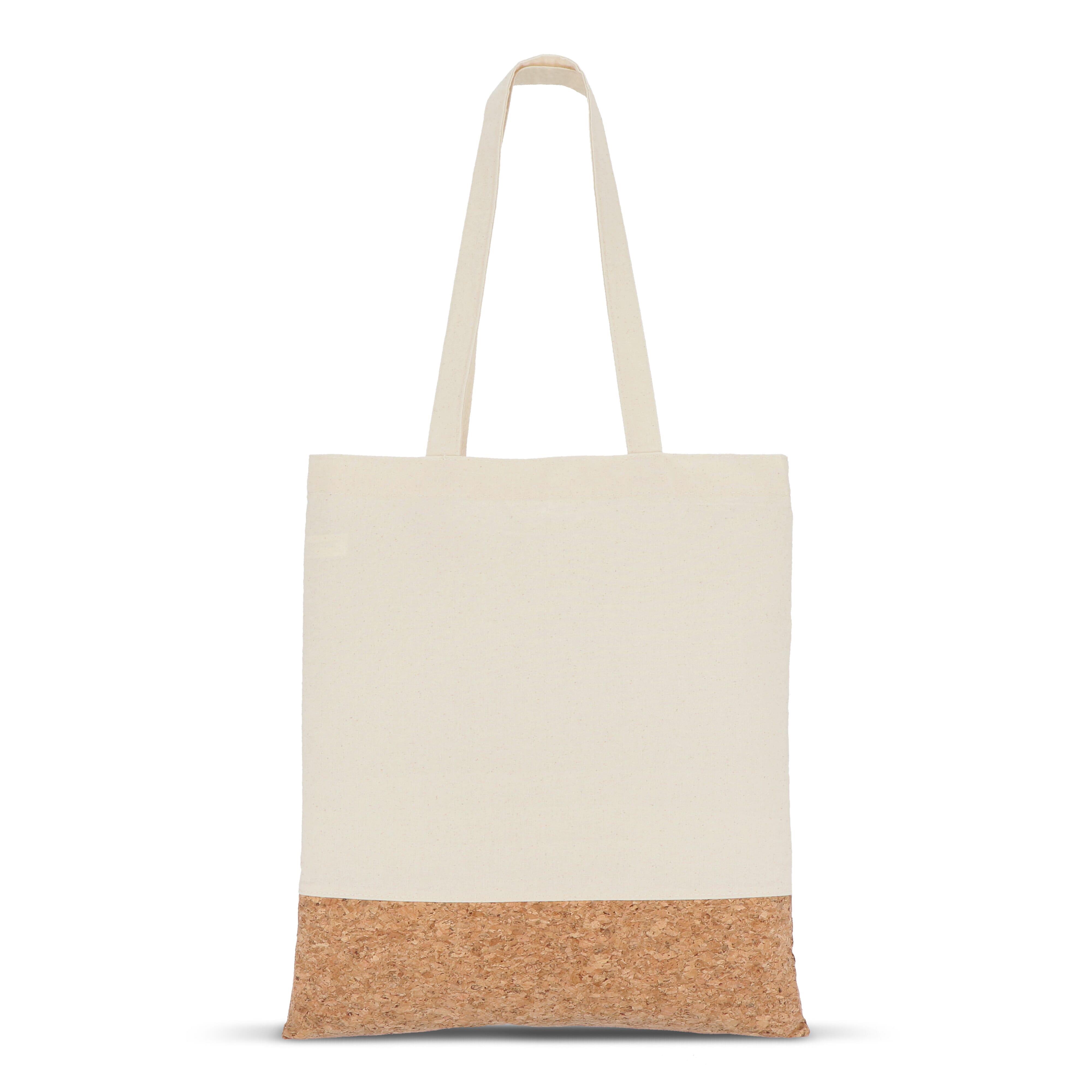 Tragetasche Baumwolle & Kork 170g/m² 35 x 40cm
